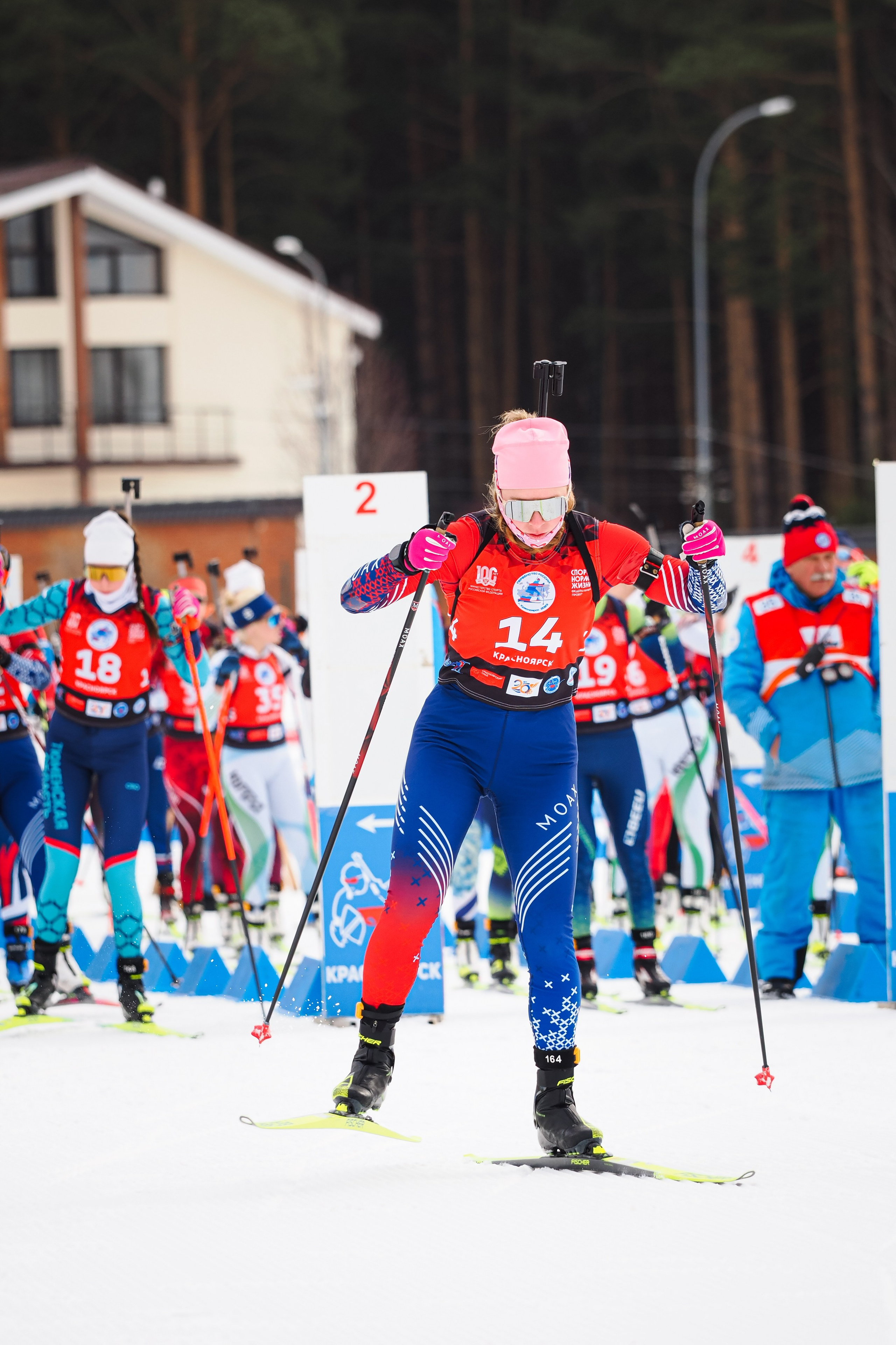 Биатлон / Первенство России. Репортажный фотограф Алексей Козьмин