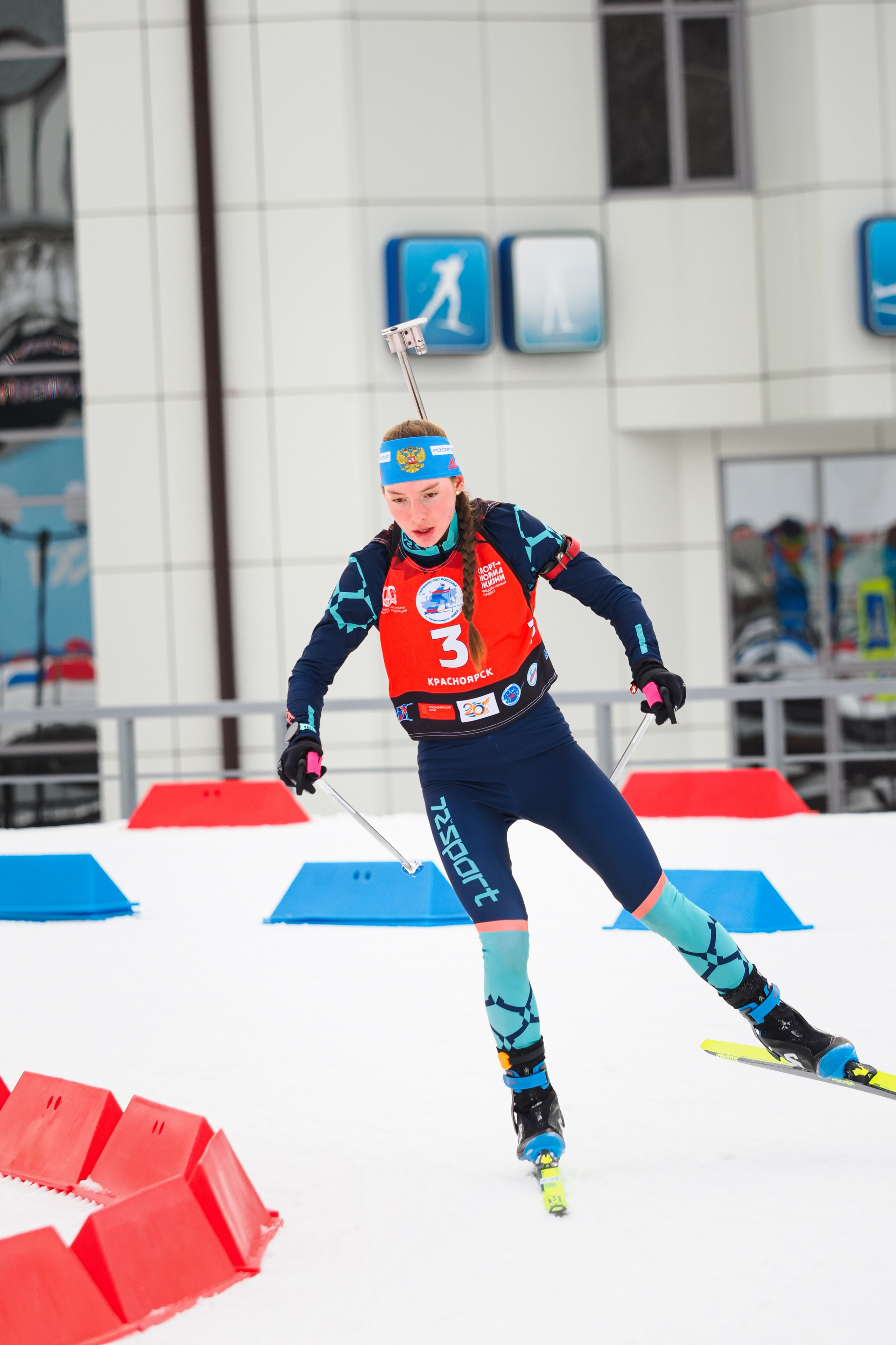 Биатлон / Первенство России. Репортажный фотограф Алексей Козьмин