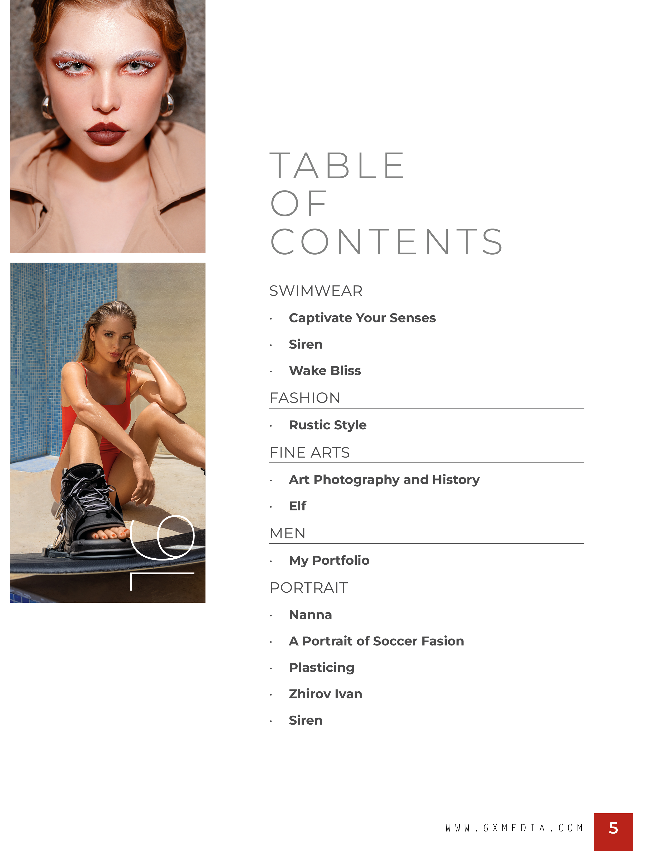 Публикации в журналах. Фотограф, который поместит ваше фото в журнал