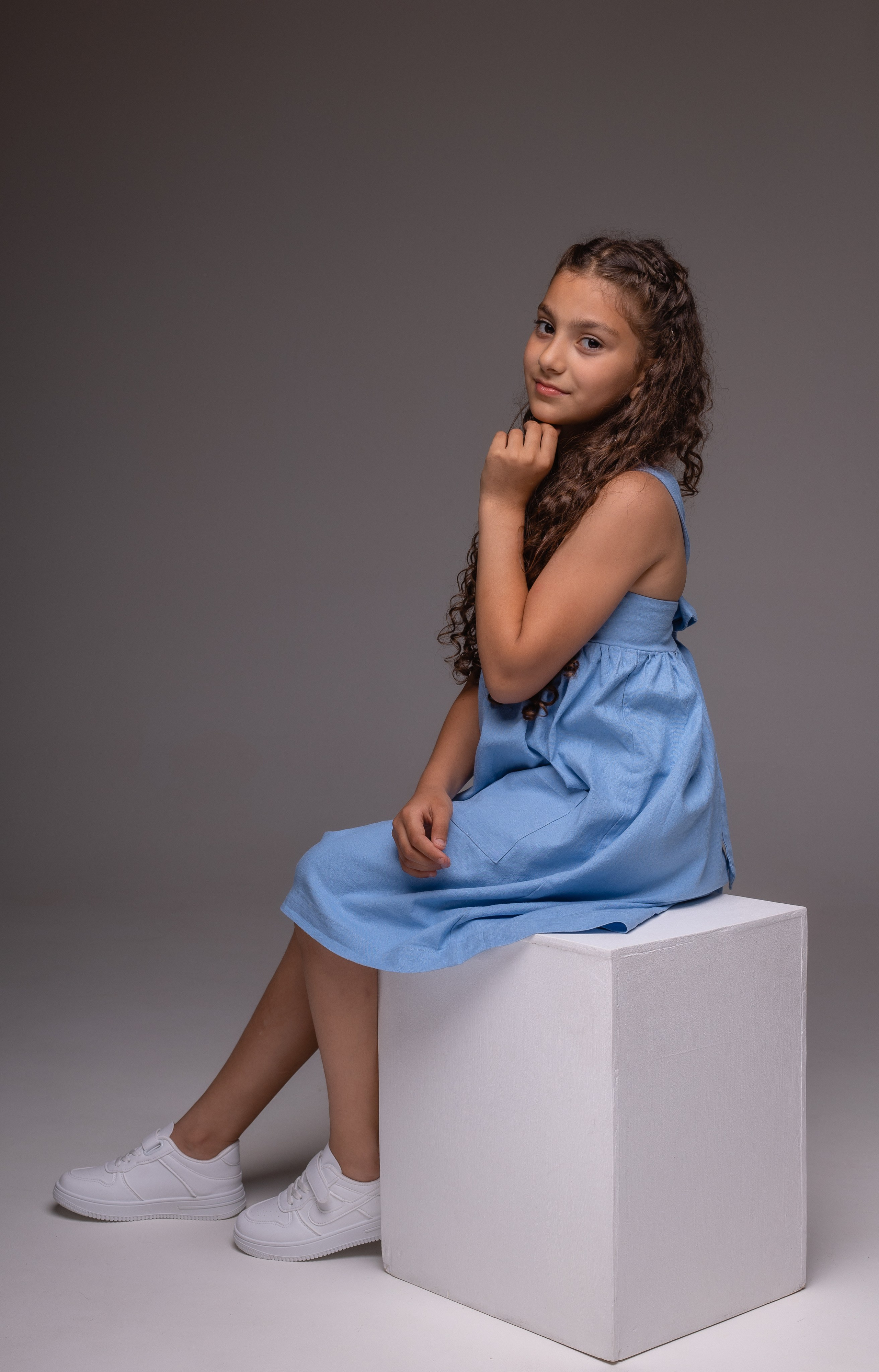 Портретная студийная фотосессия. Фотограф Татьяна Орлова