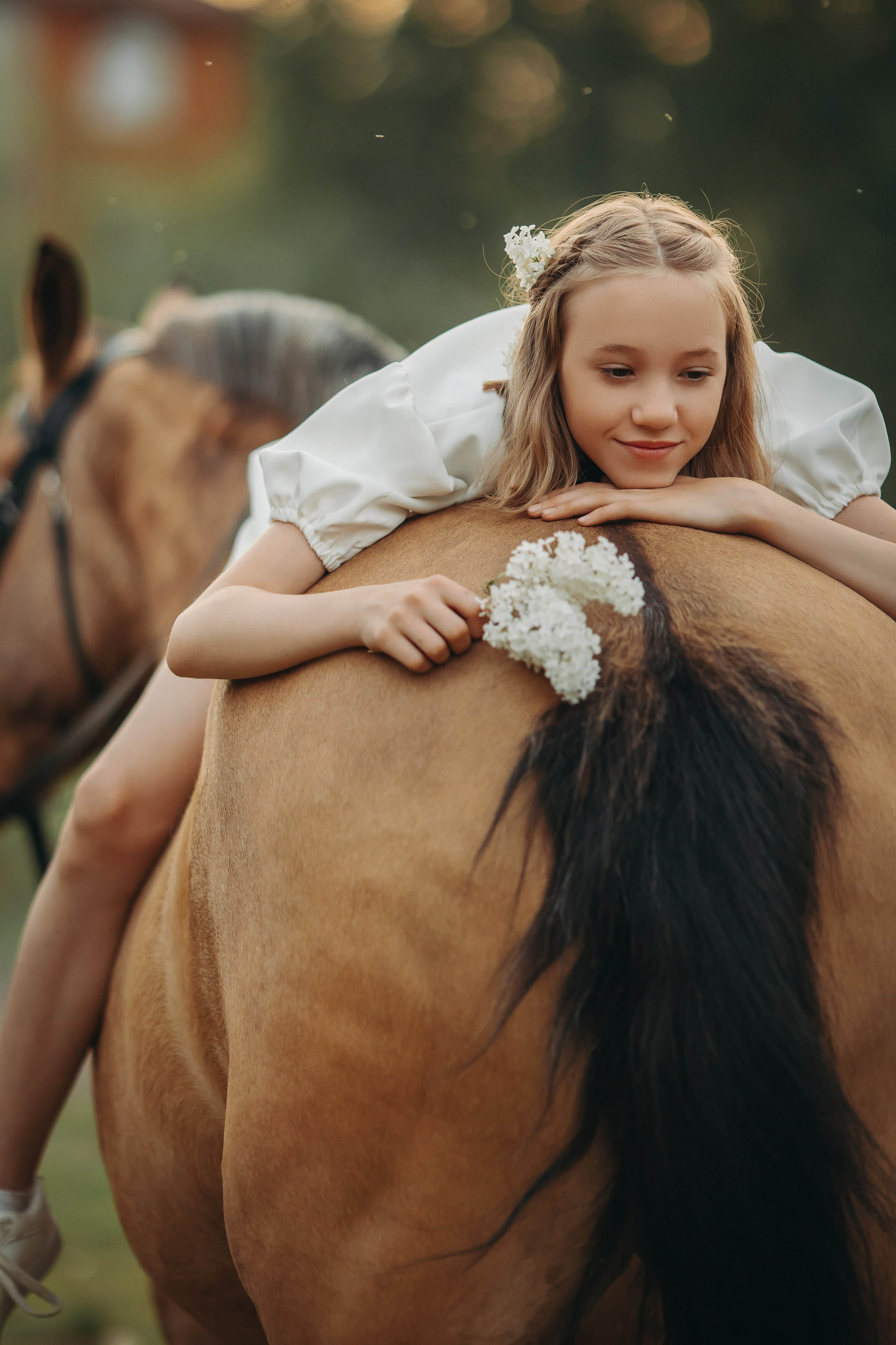 Даша и Ева. Анна Молчанова конный фотограф в Тюмени | фотосессии с лошадьми Тюмень