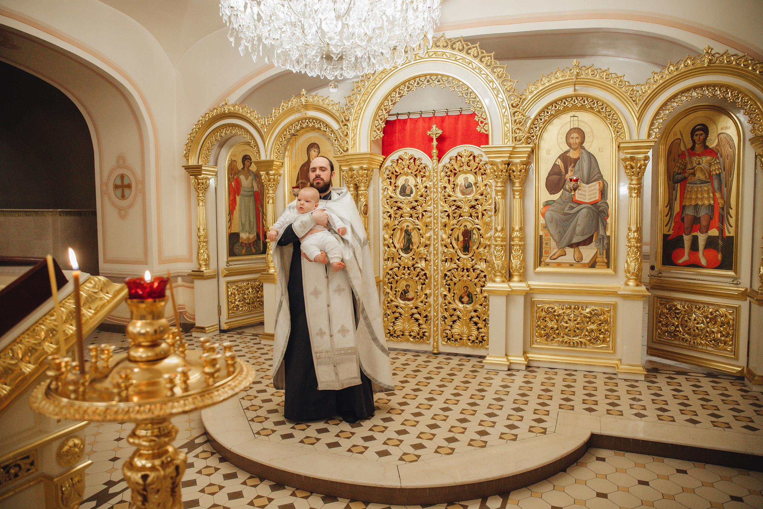 Крещение Андрея. Свадебный и семейный фотограф Пушкин Царское Село СПБ Питер Санкт-Петербург и Рязань Ольга Козлова