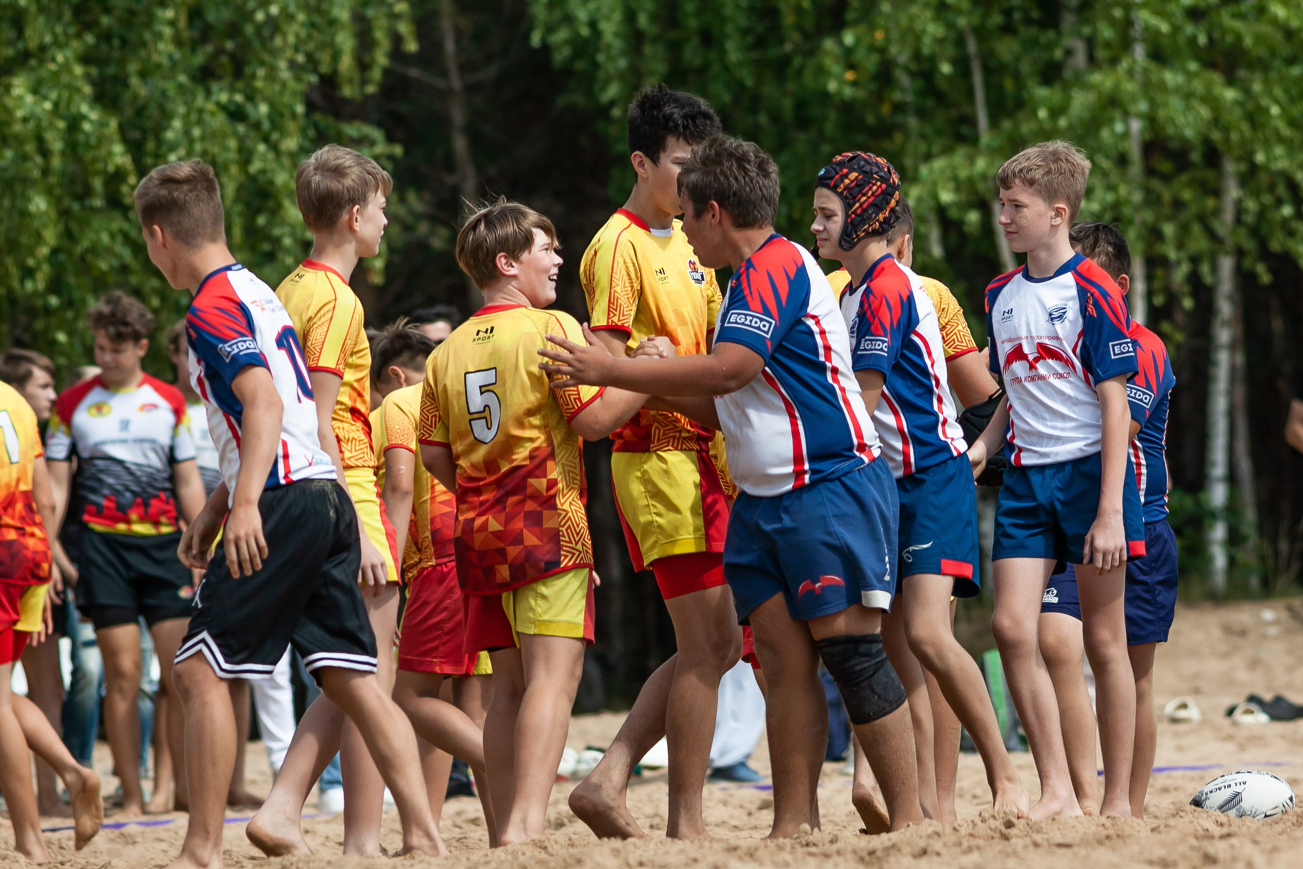 «Кубок «Молота» по пляжному Регби. Фотография
