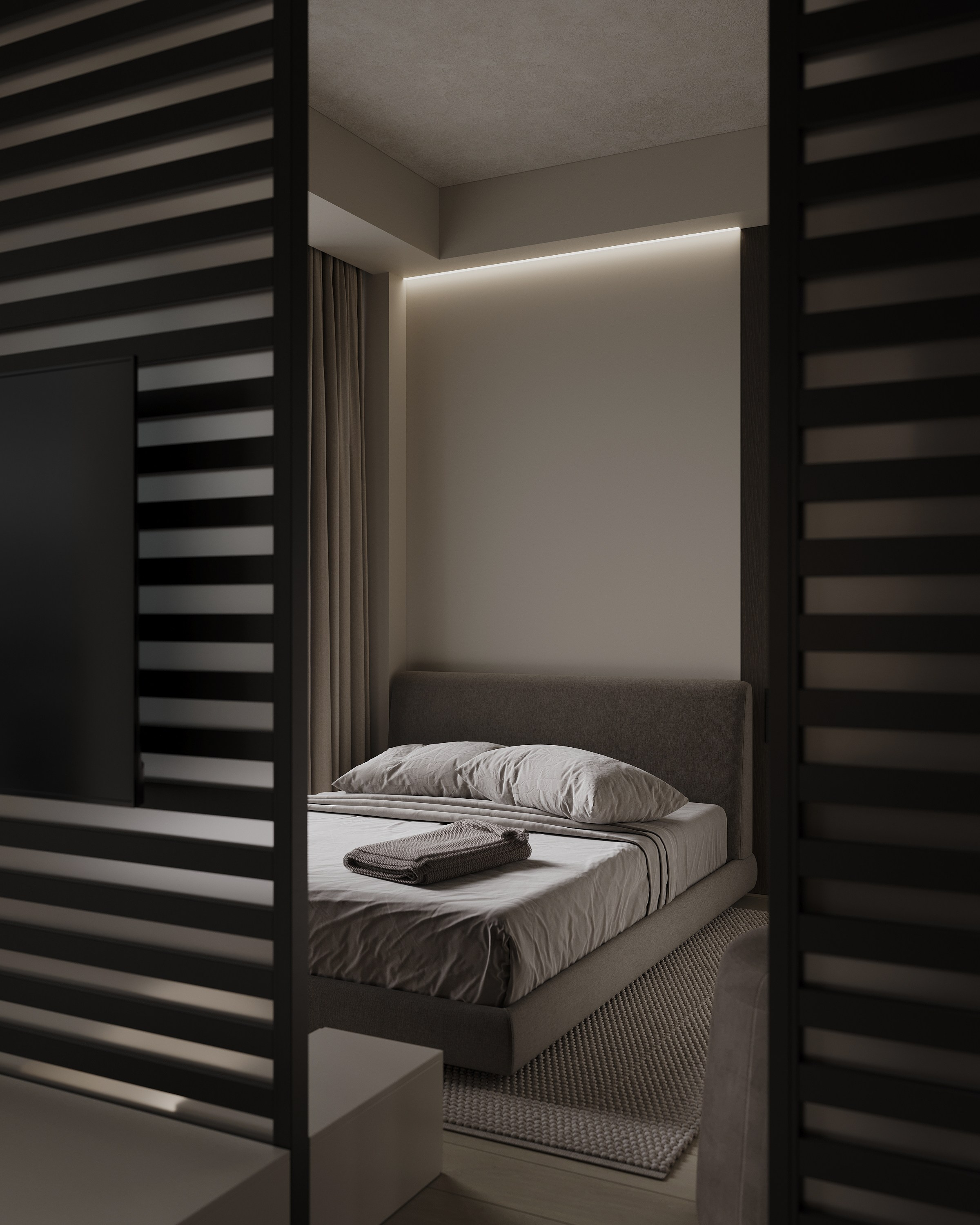 Прихожая + кухня-гостиная + спальня. Ronirosse