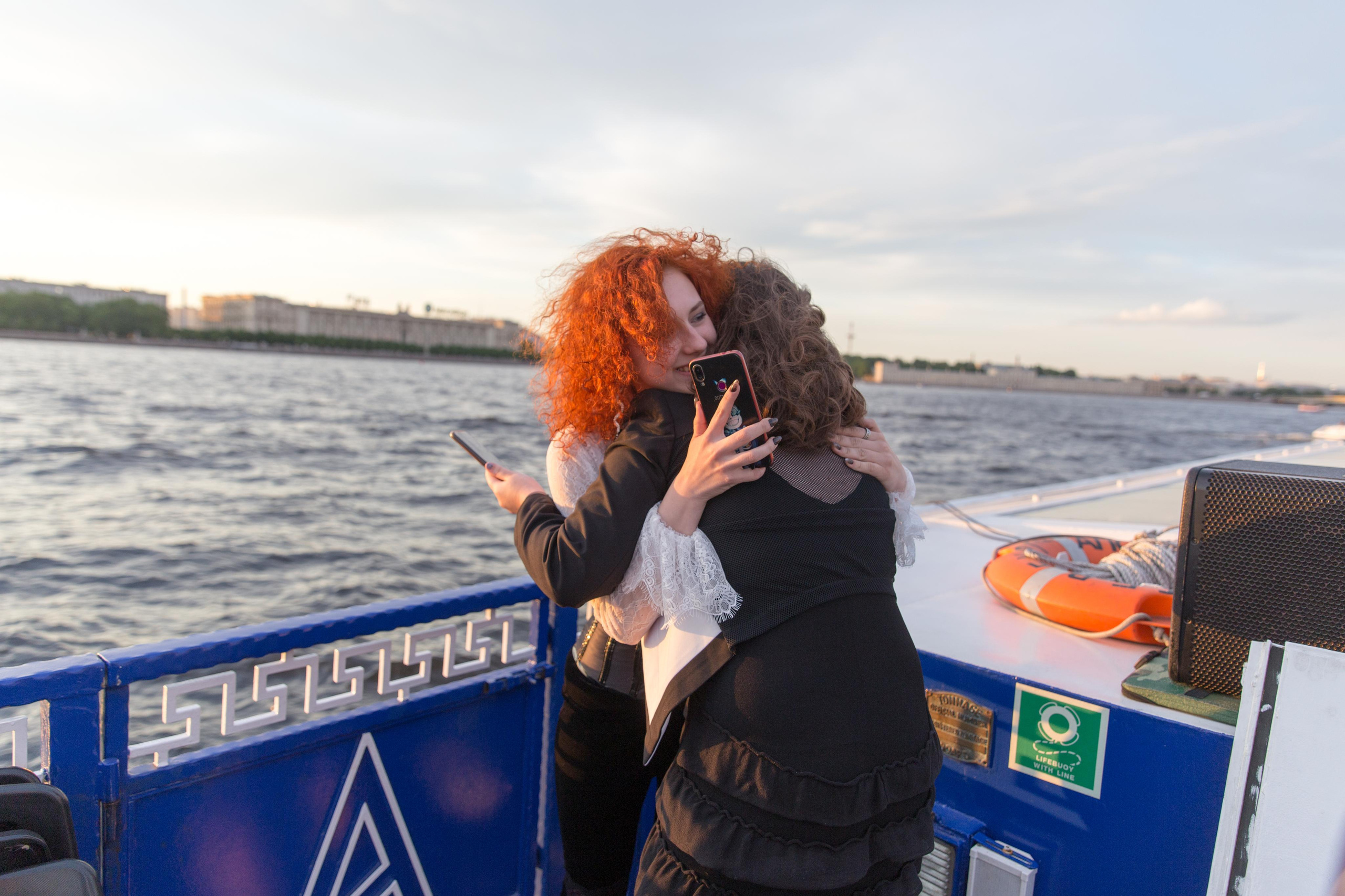 Выпускной 9 класс. Теплоход. Фотограф в Санкт-Петербурге Закута Ольга