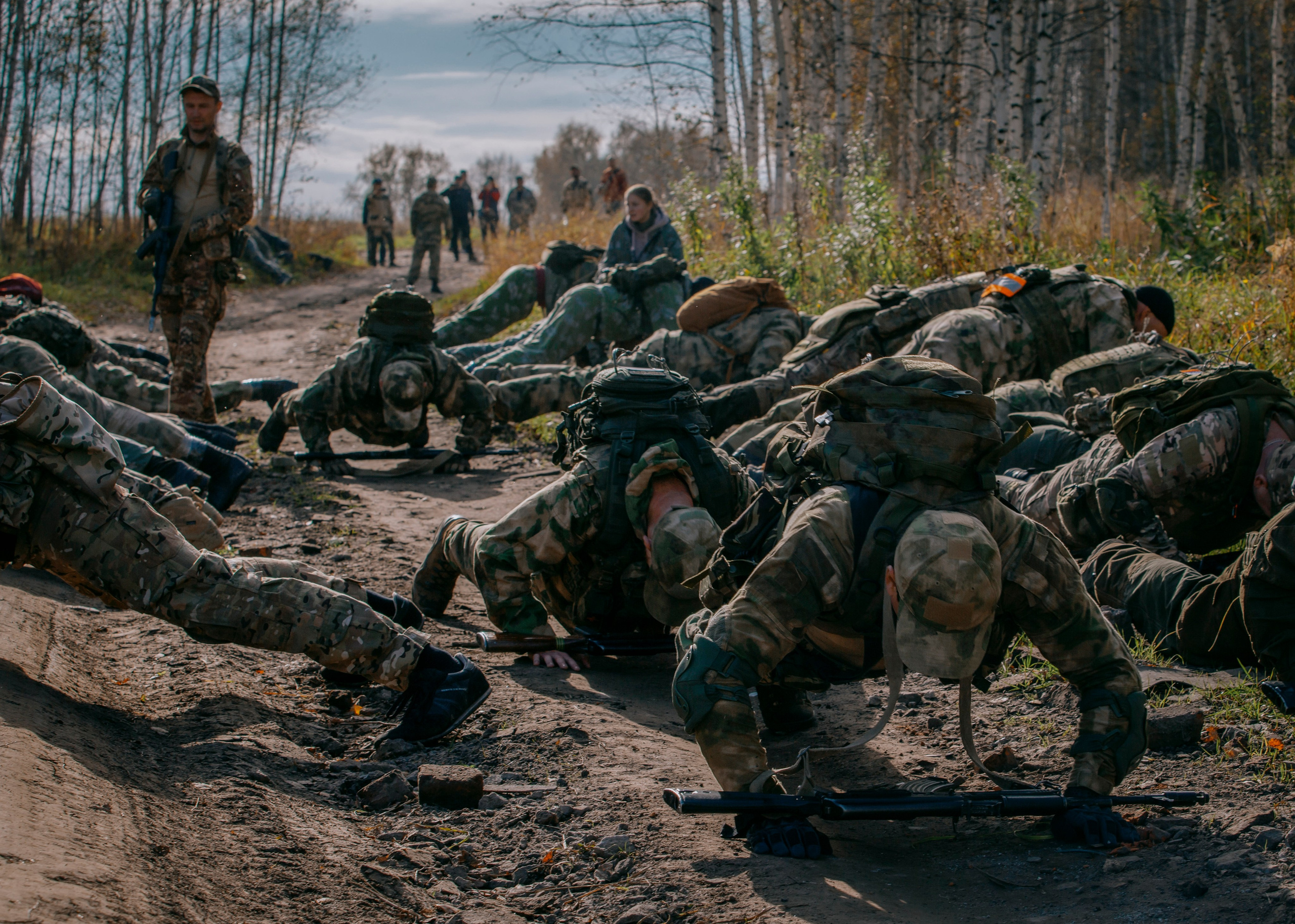 Квалификационные испытания. Сдача на шеврон «Боевая Единица». Портретный фотограф в Москве Дарья Цезария