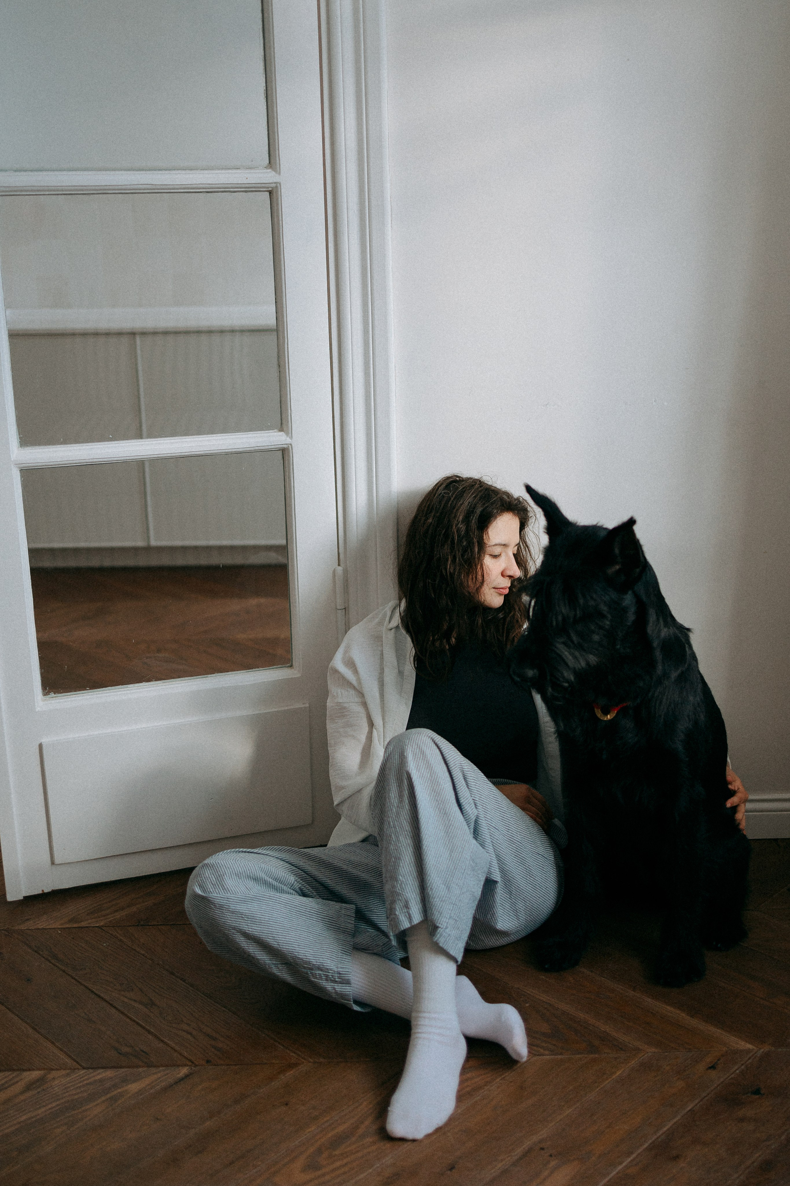 Умбра и Даша. Фотограф анималист Анастасия Пикей