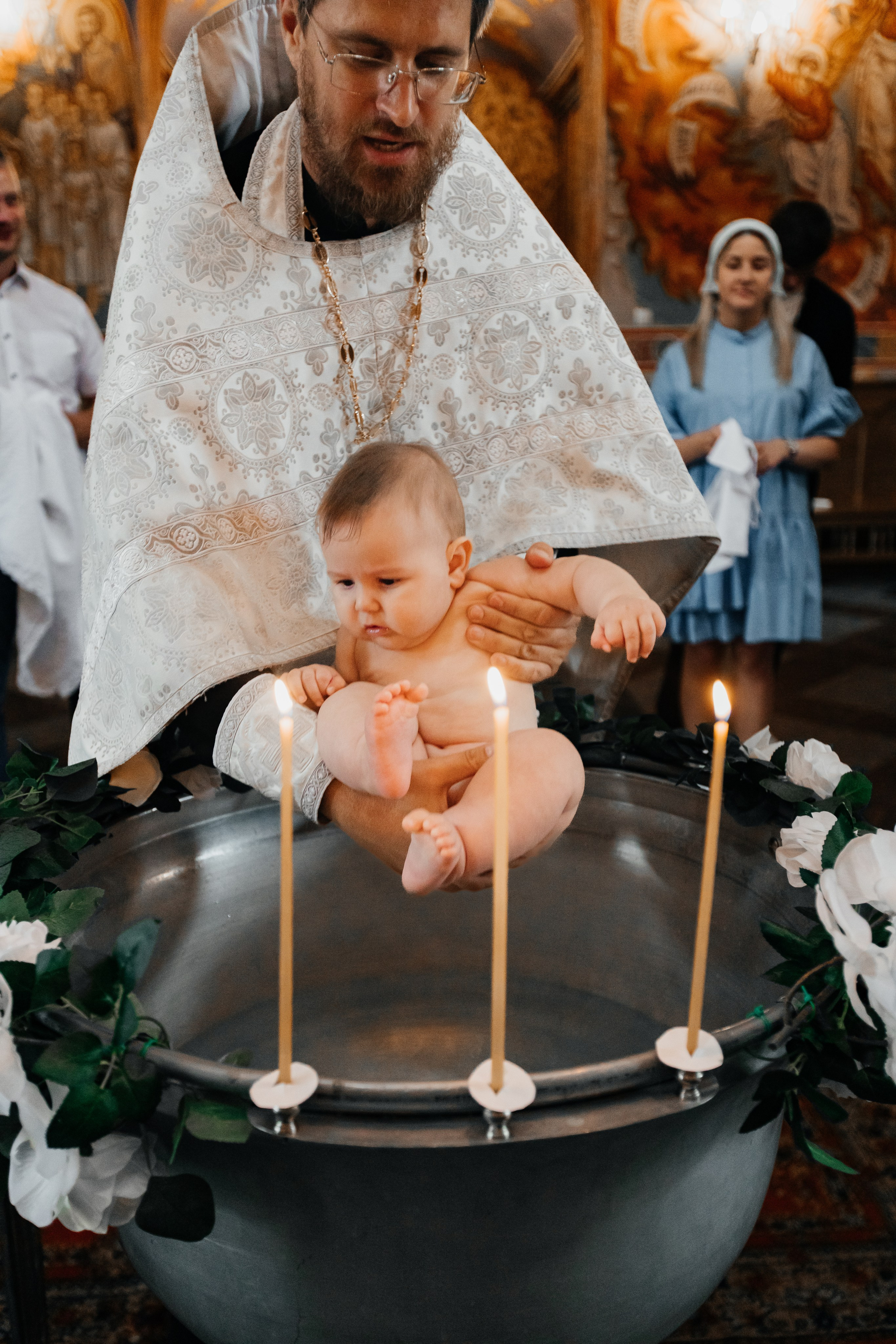 Крещение. Колесникова Татьяна. Фотограф новорожденных Щёлково, Москва, Королев