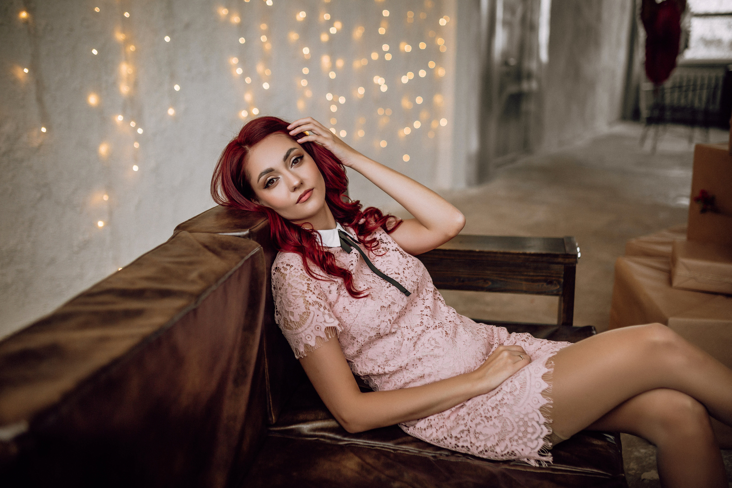 Новогодняя фотосессия для мамы и дочки. Фотограф в Смоленске Ольга Давыдова