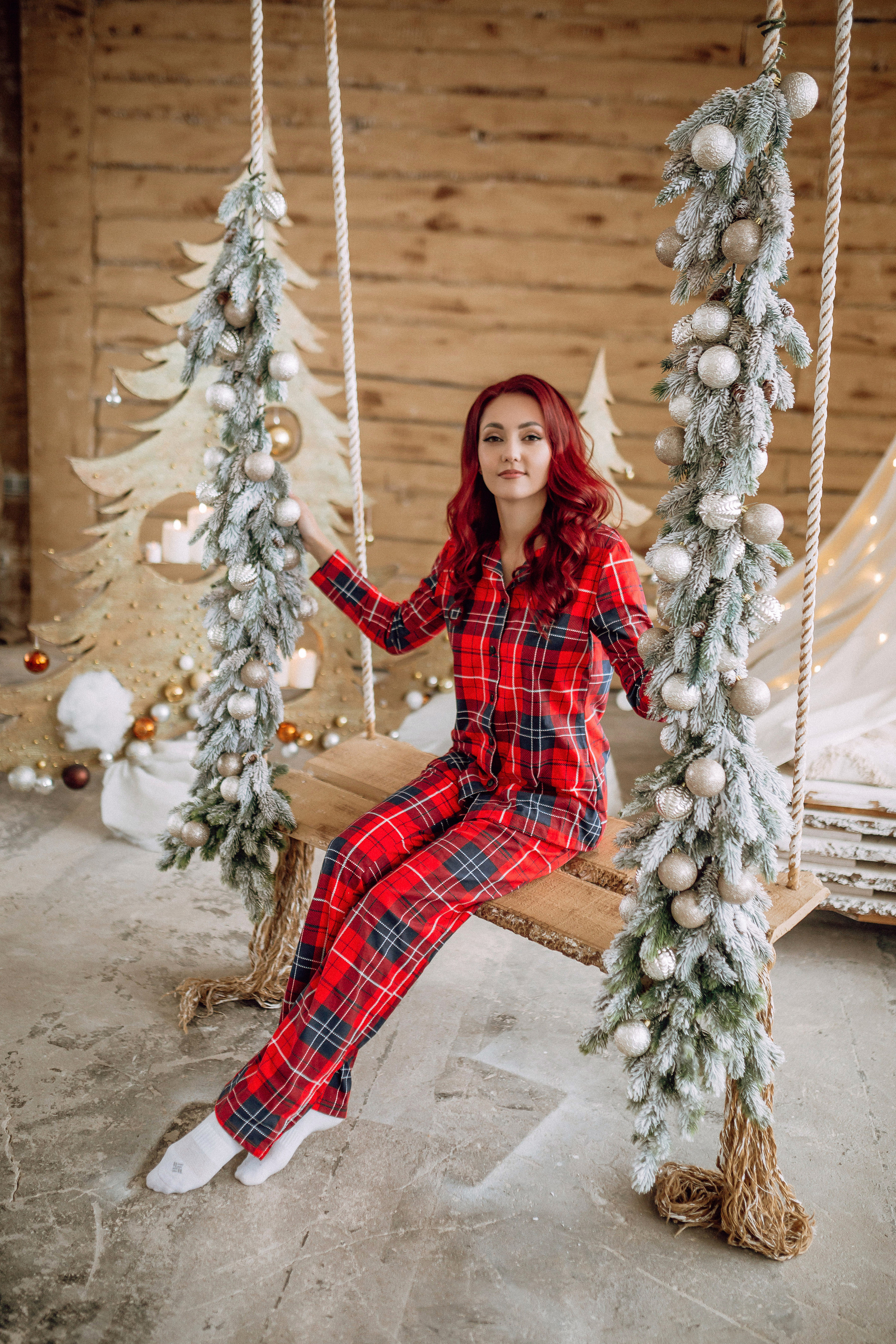 Новогодняя фотосессия для мамы и дочки. Фотограф в Смоленске Ольга Давыдова