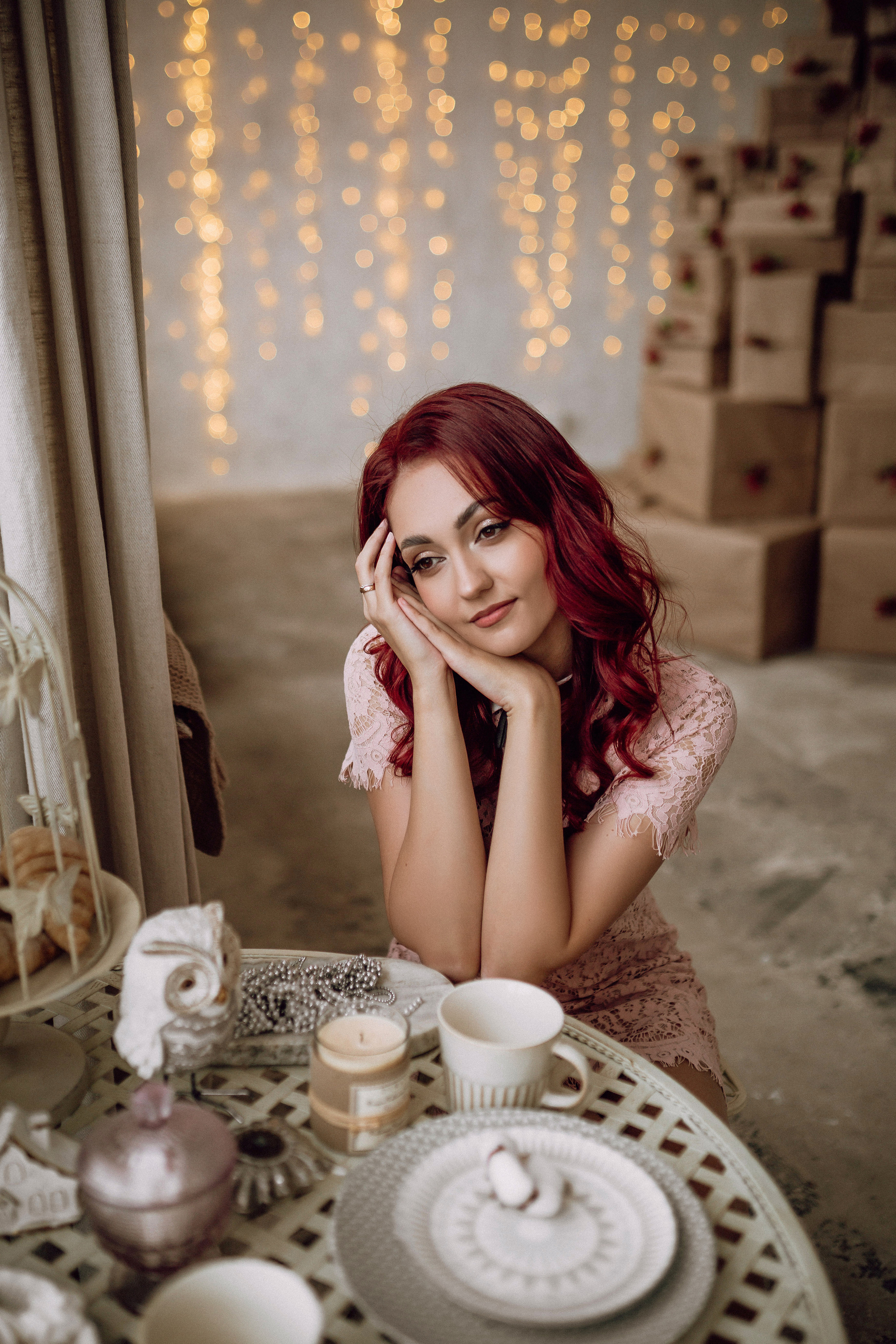 Новогодняя фотосессия для мамы и дочки. Фотограф в Смоленске Ольга Давыдова