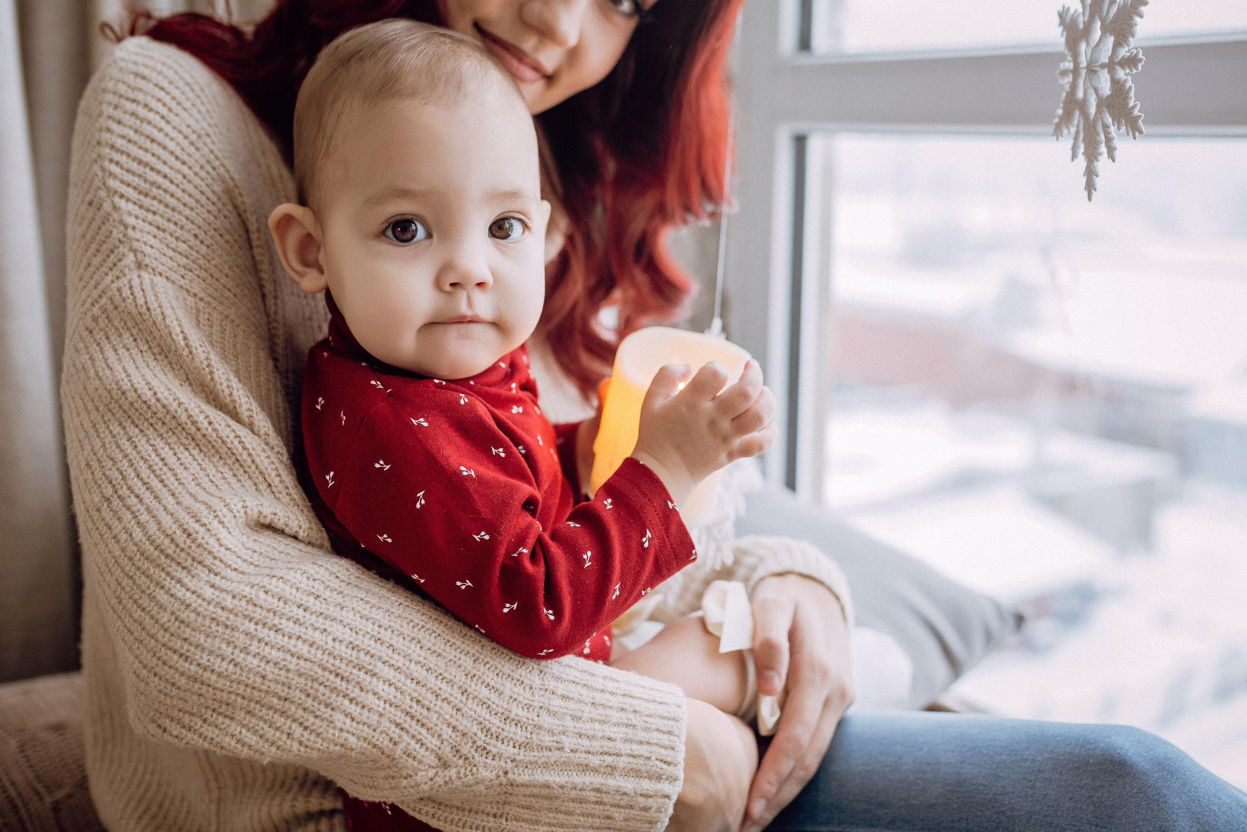Новогодняя фотосессия для мамы и дочки. Фотограф в Смоленске Ольга Давыдова