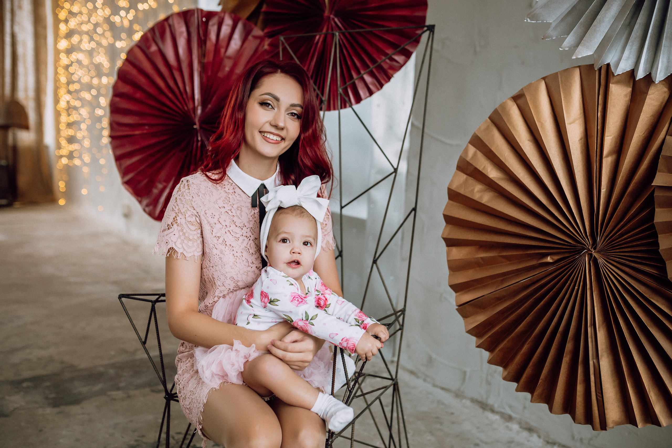 Новогодняя фотосессия для мамы и дочки. Фотограф в Смоленске Ольга Давыдова