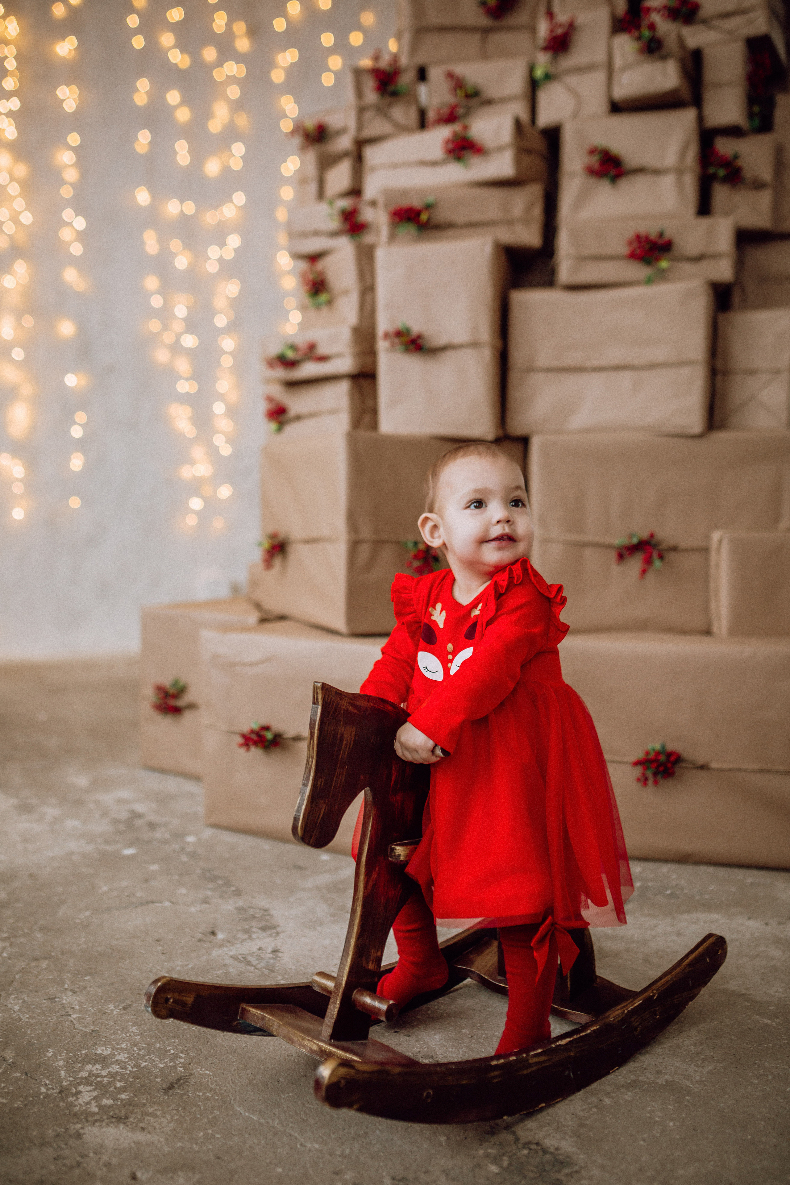 Новогодняя фотосессия для мамы и дочки. Фотограф в Смоленске Ольга Давыдова