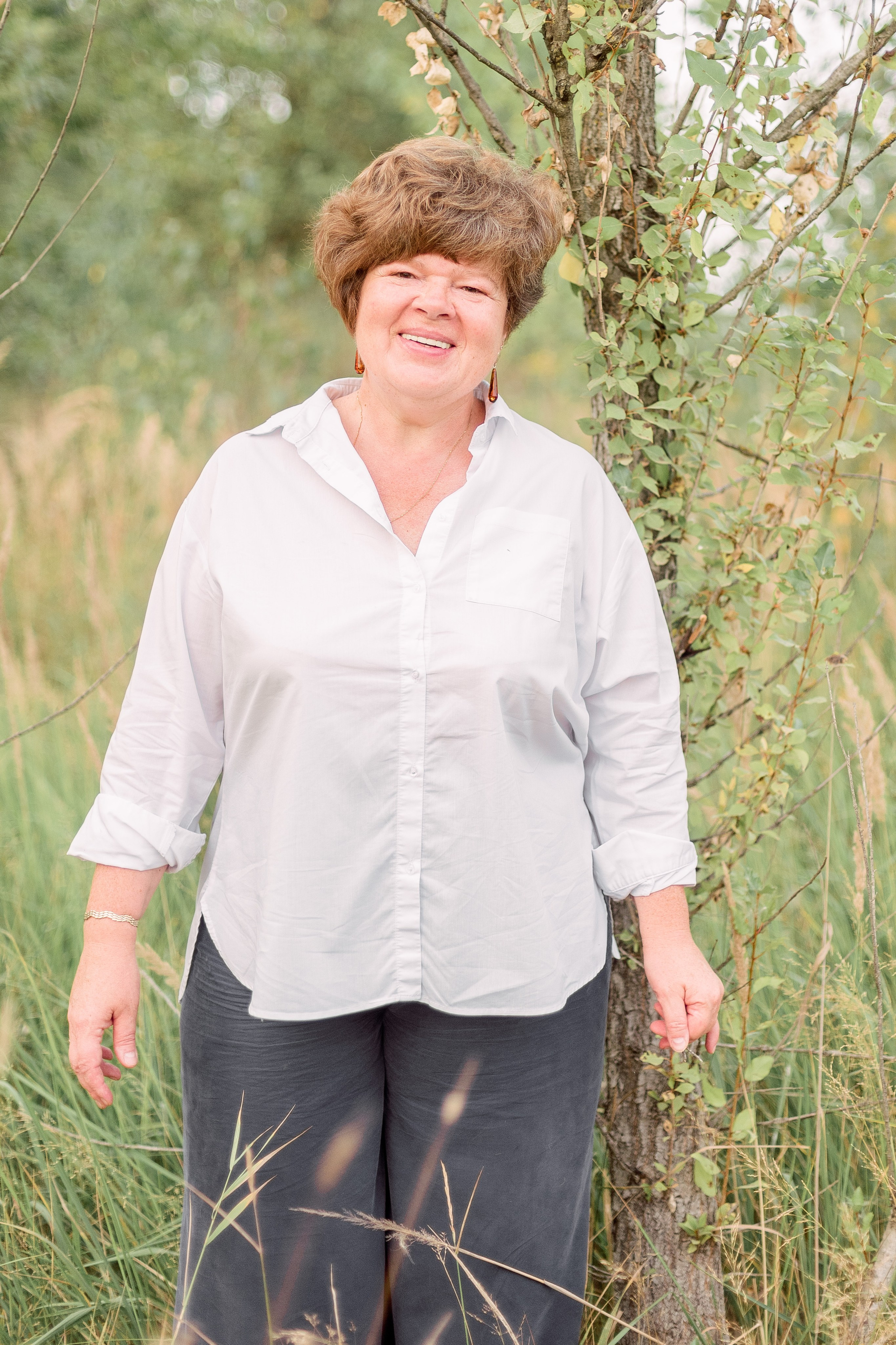 В поле. Фотограф Юлия Попова