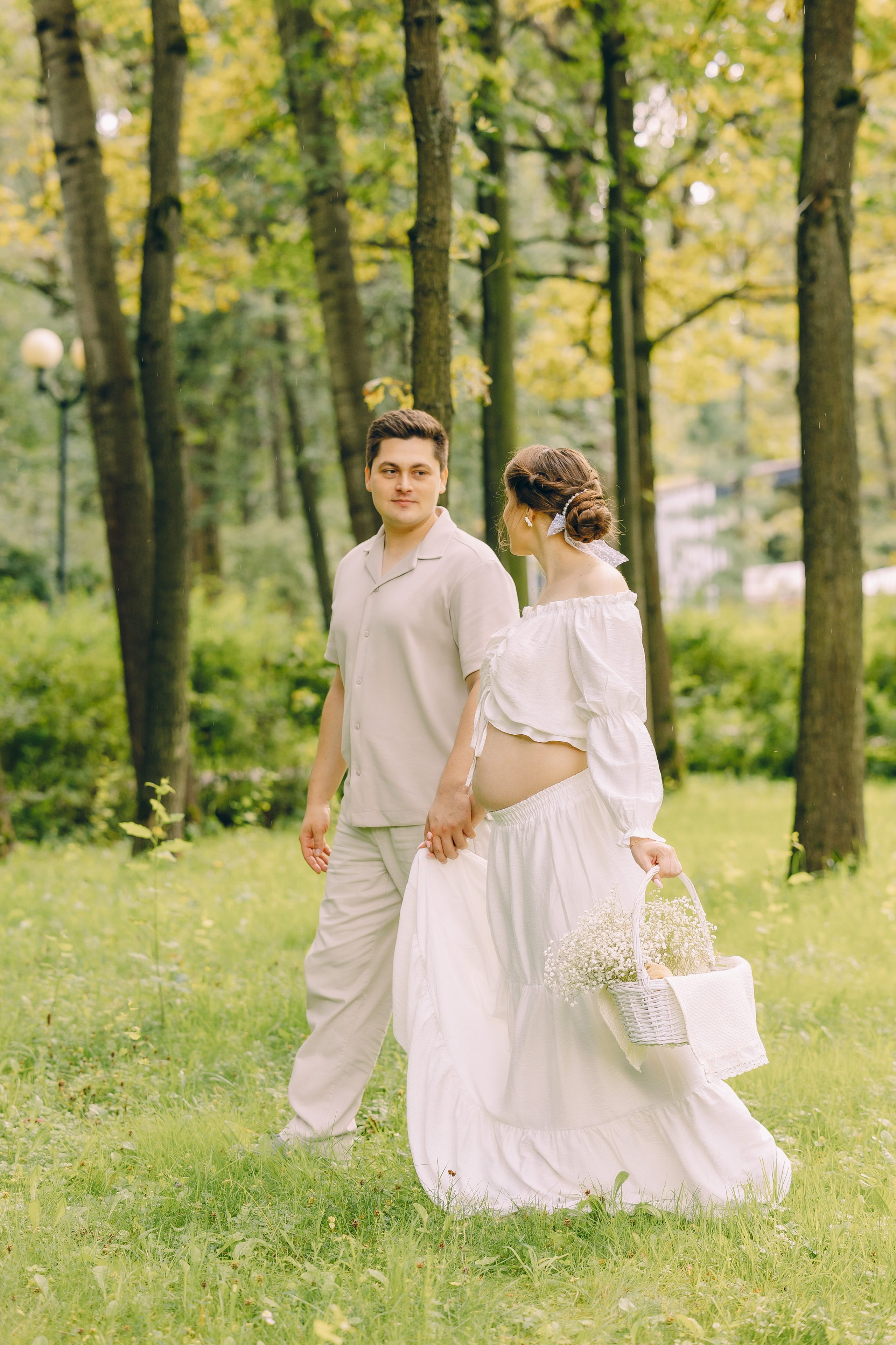 Нежная история на природе. Семейный Фотограф в Москве Евгения Симоненко