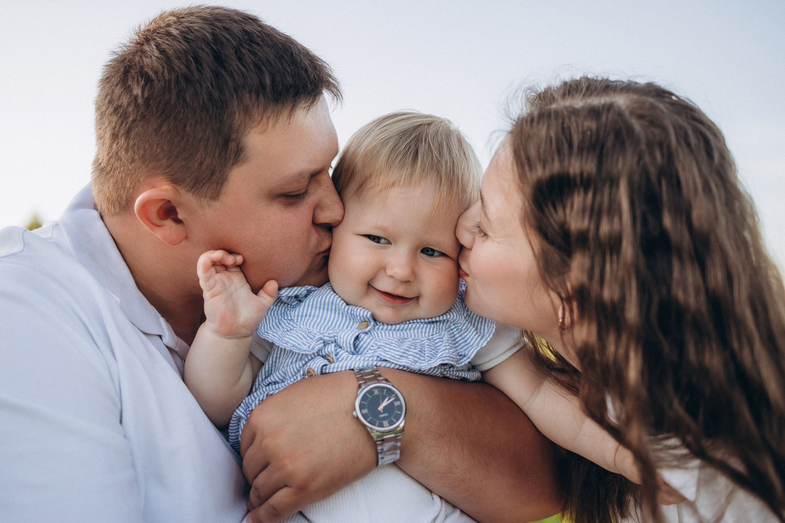 Ксюша, Вадим, Кирюша и Маша. Фотограф Елена Рябцева