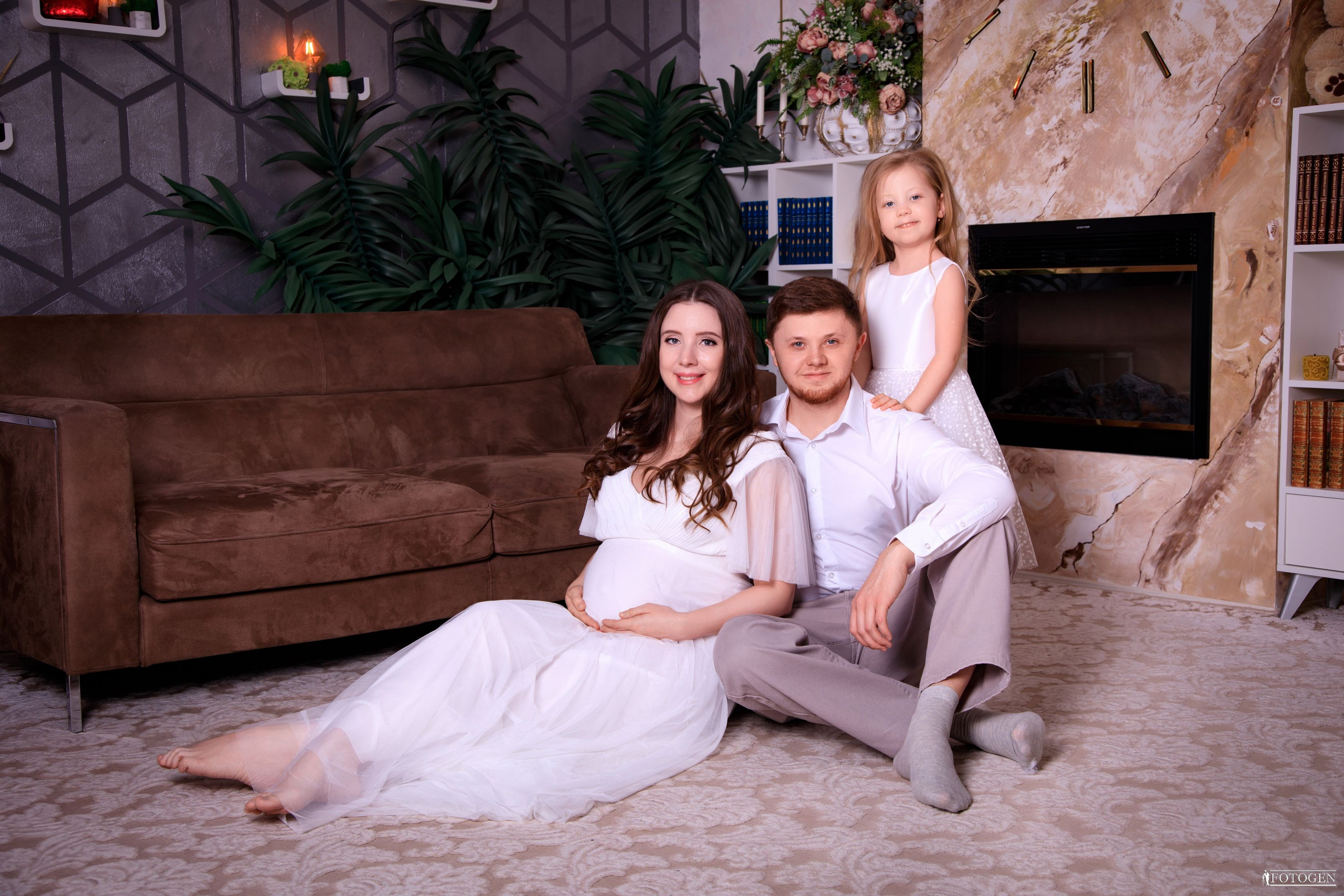 Фотосессия беременности: Портфолио нежных моментов. Интерьерная фотостудия FOTOGEN г. Краснодар