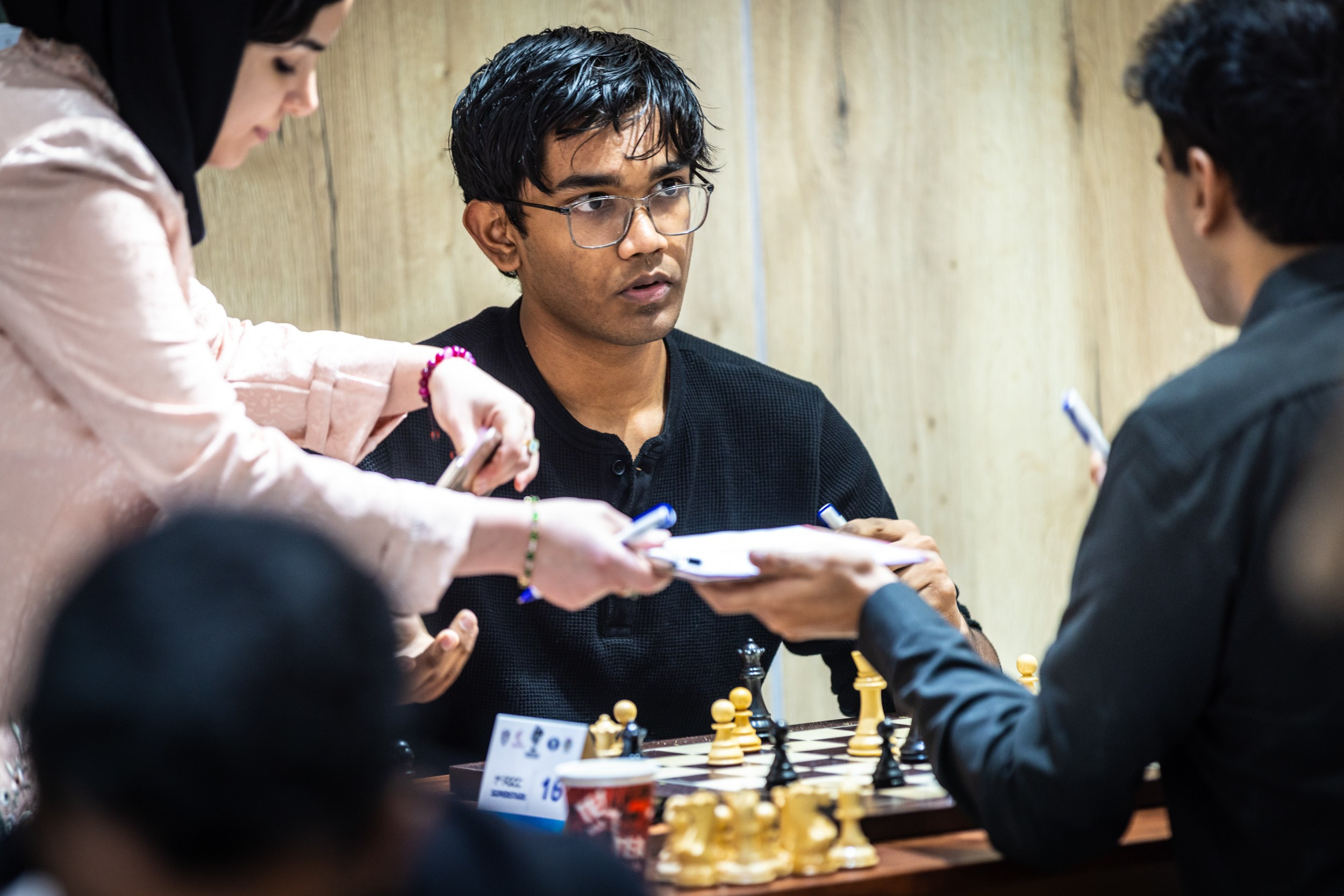 2025.08.27 1st. FUJAIRAH GLOBAL Chess Championship — Round4. Фотограф Анна Штурман (репортажная съёмка любых событий и мероприятий) Anna Shtourman photographer
