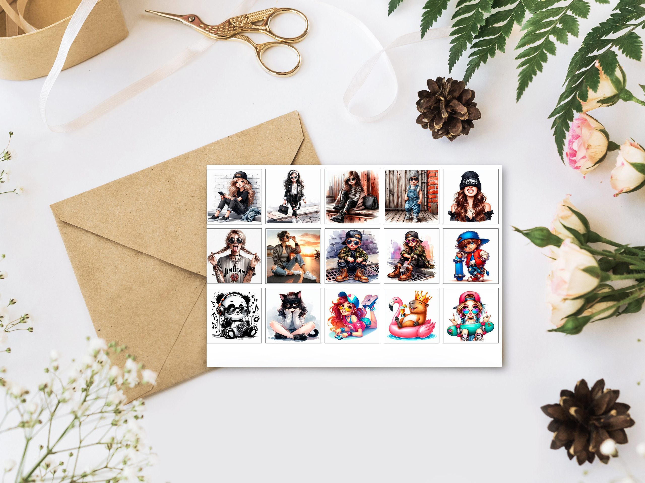 3Д стикеры и Брелоки. Выпускные альбомы | Фотограф новорожденных в Омске Софья Стафеева