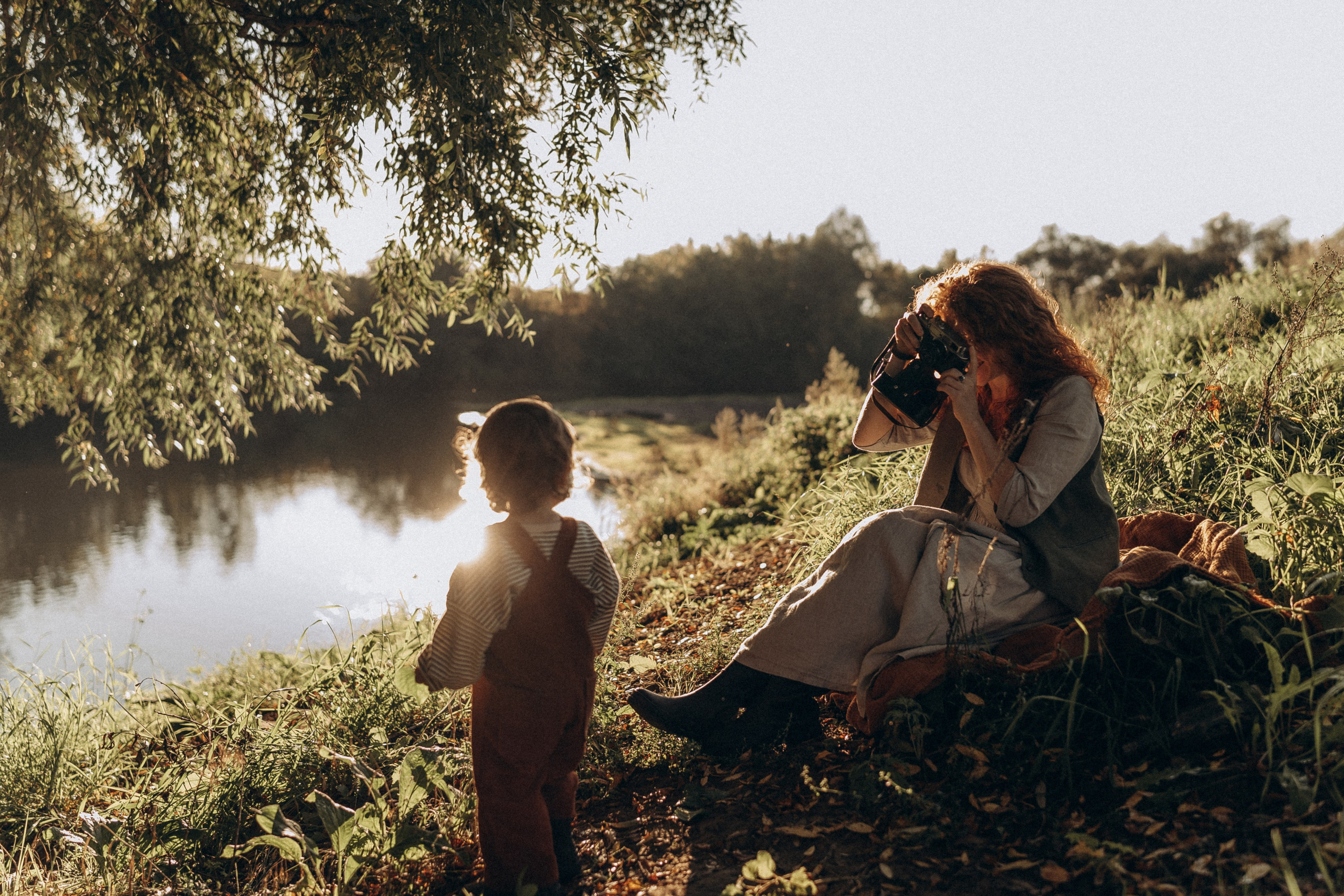 На рыбалке. Семейный и домашний фотограф в Уфе Ирина Гарасюта