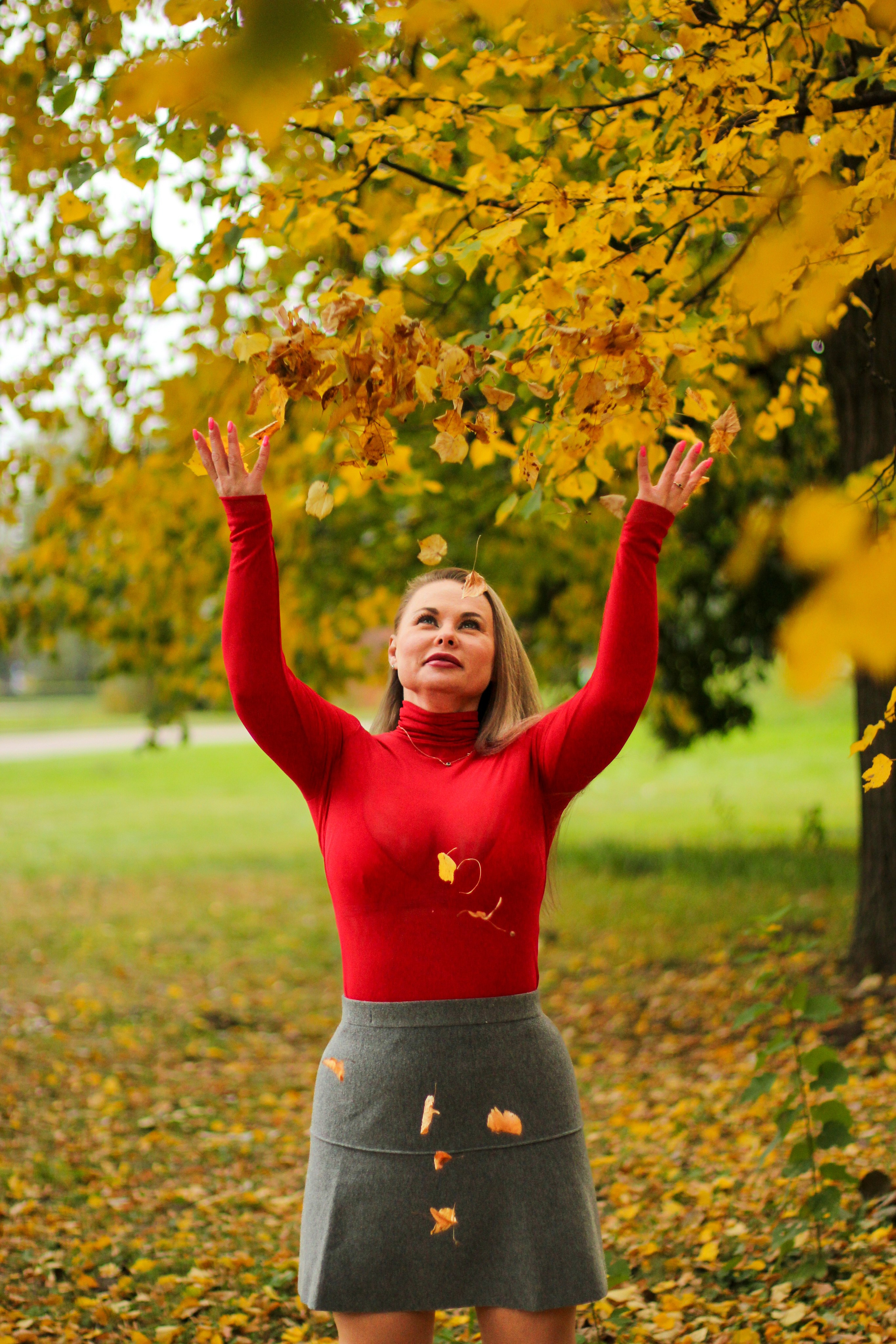 Мария на прогулке в Ботаническом саду. Ваш личный фотограф в Москве Мила