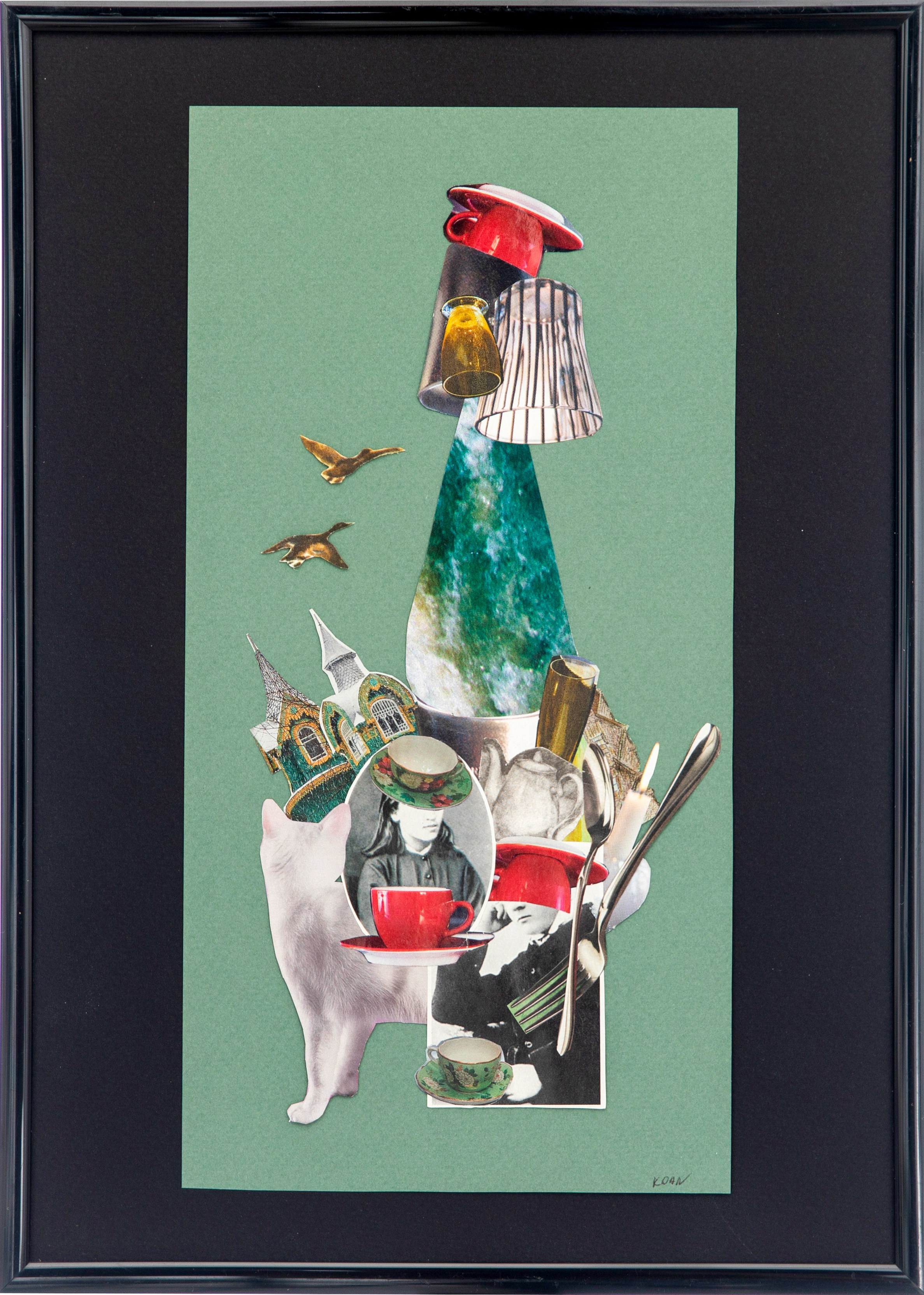 «Из пустого в порожнее» История о теплых деревенских бесконечных разговорах, когда смыслом является сам разговор и приятная атмосфера для собравшихся. Обычно это происходит вечером за чашкой чая, с кошкой на руках, с улетающими прочь мыслями и воздушными замками-мечтами. 21х30 см