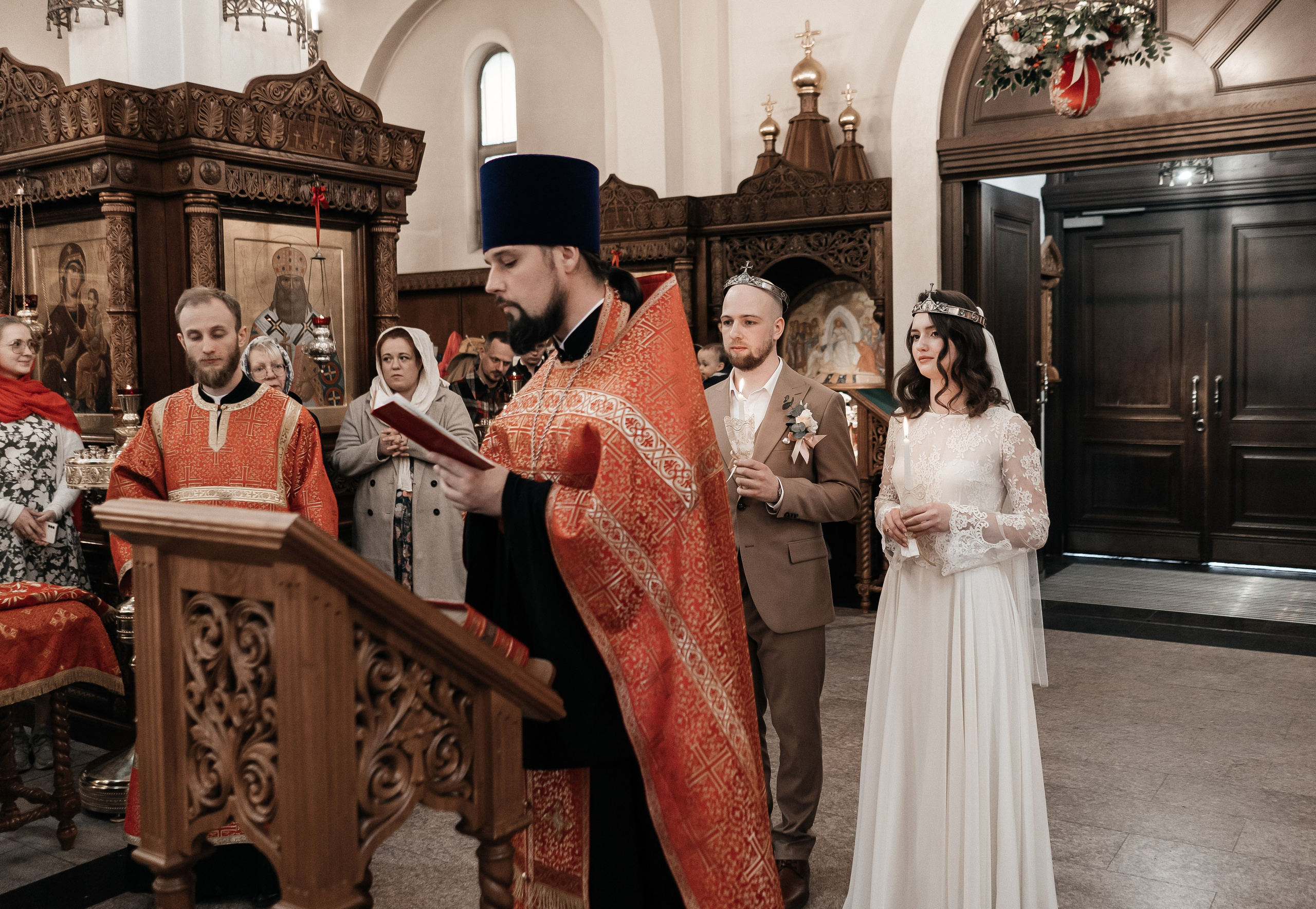 Венчание. Наталия Фролова. Фотограф. Москва