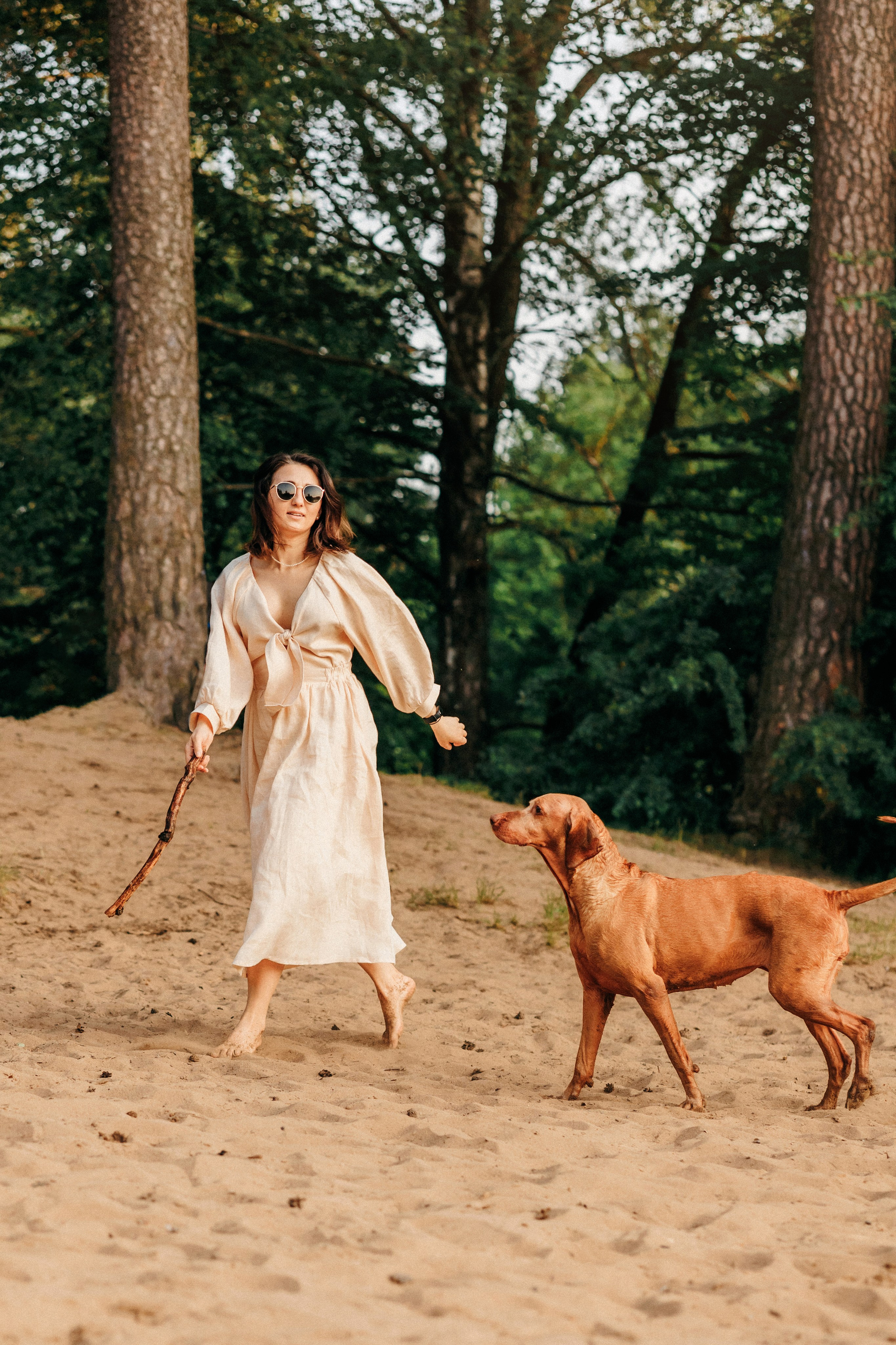 Марина, Глеб, Мая и Чили. Фотограф-анималист Елена Радченко, Москва