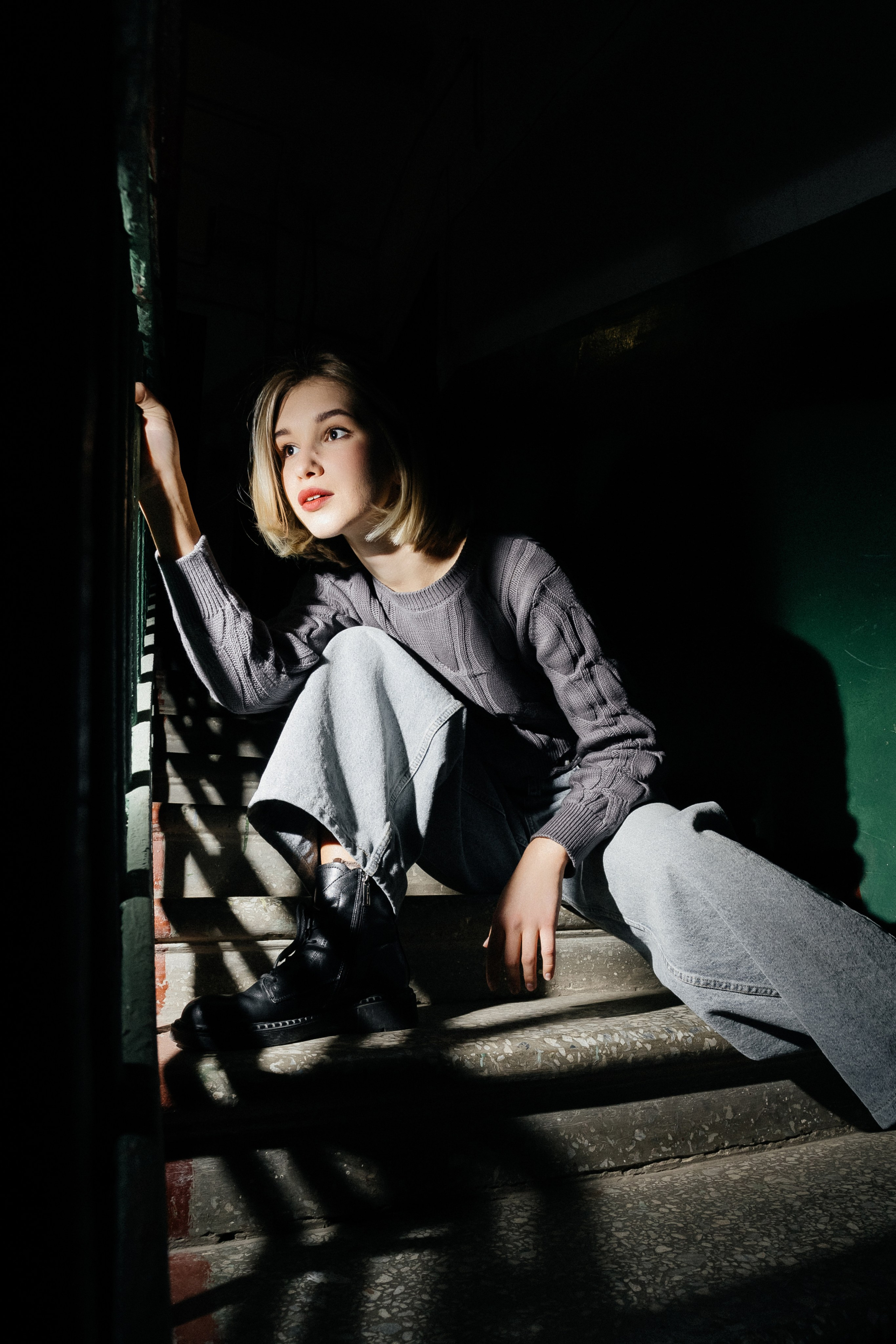 Портретная фотосессия в городе для Елизаветы — фотопрогулка