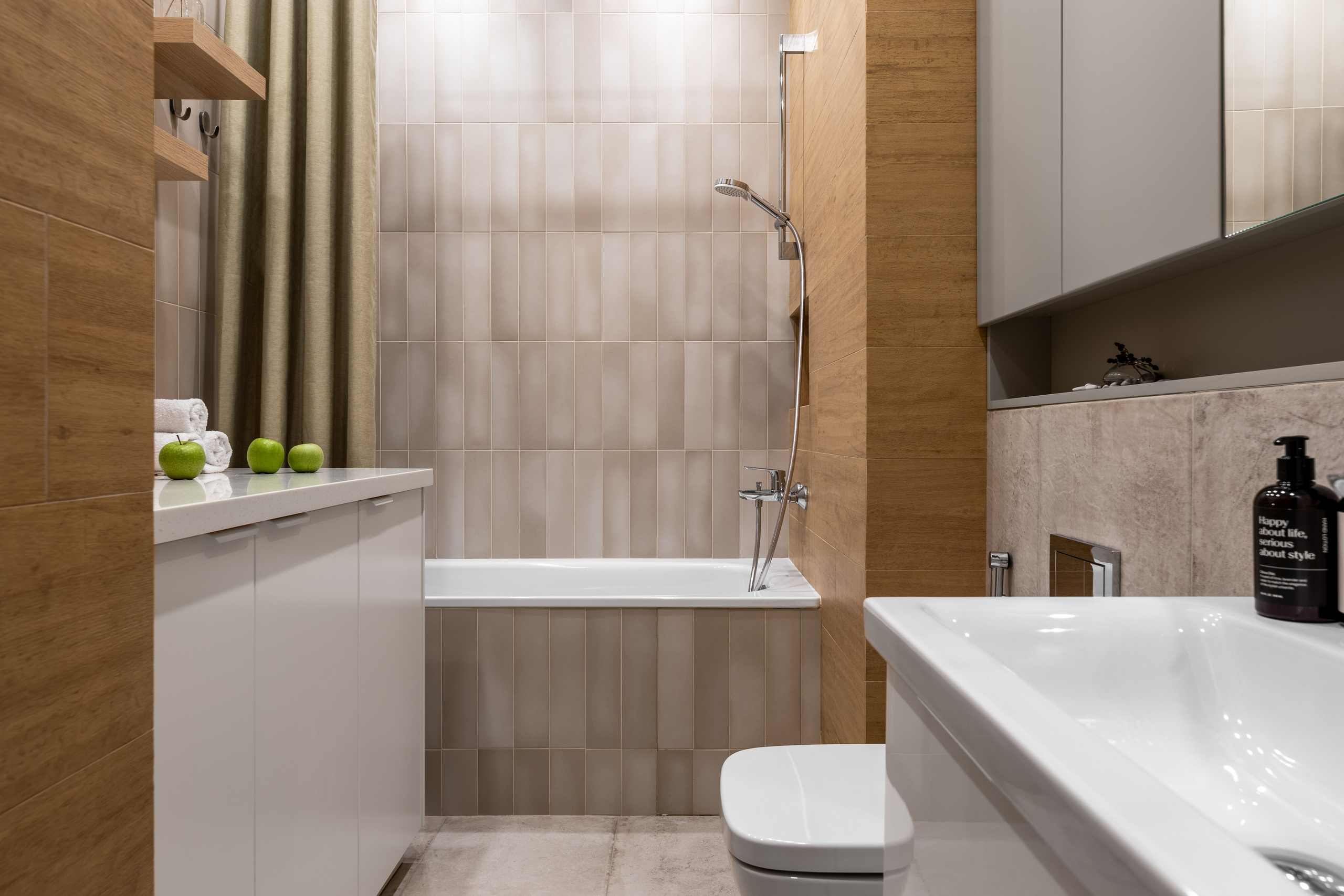 Евродвушка от дизайнера в ЖК «Савеловский Сити». Veselinskiy| Интерьерный фотограф | Москва