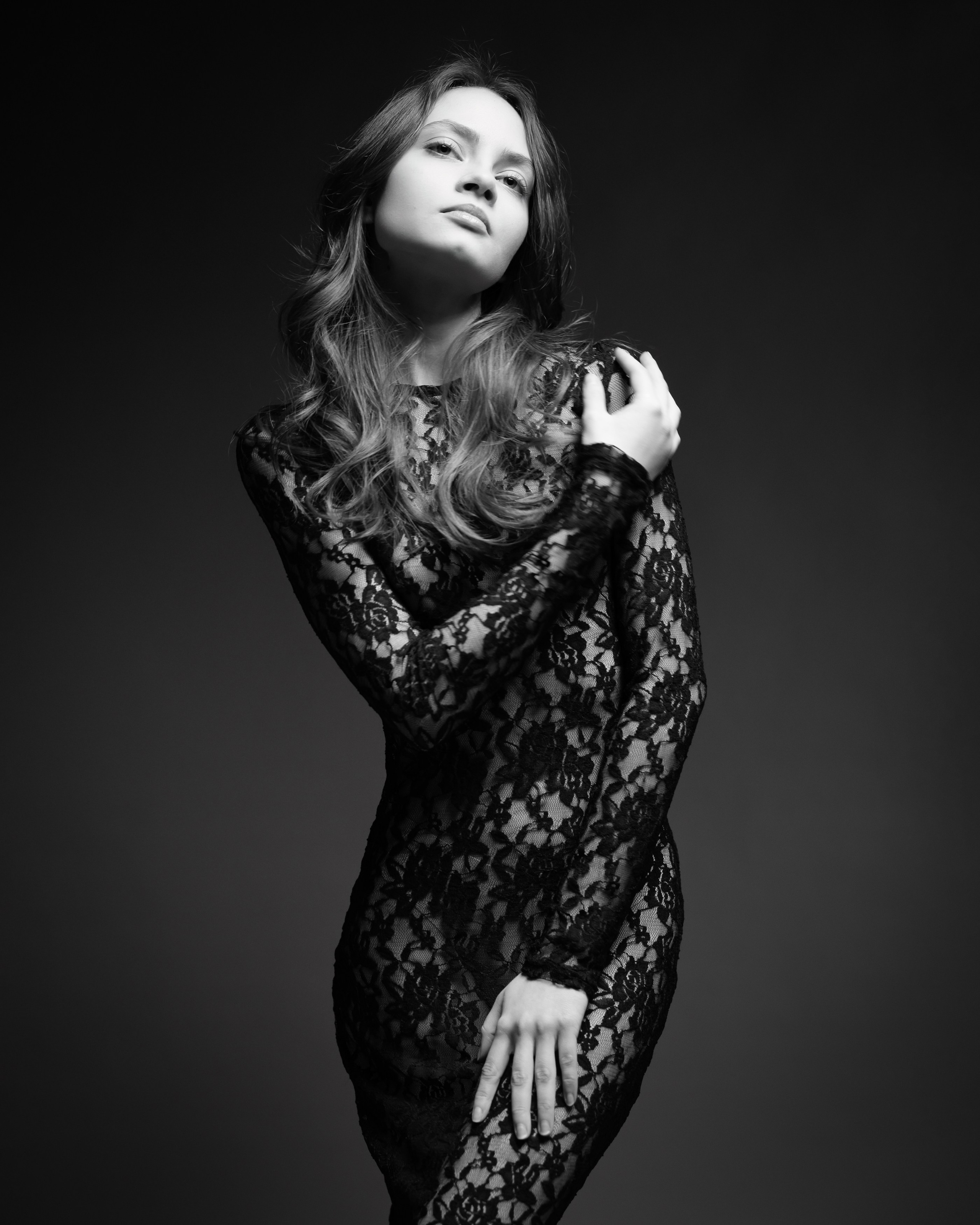 Karina. Studio shooting. Personal website of photographer Dmitry Raikin