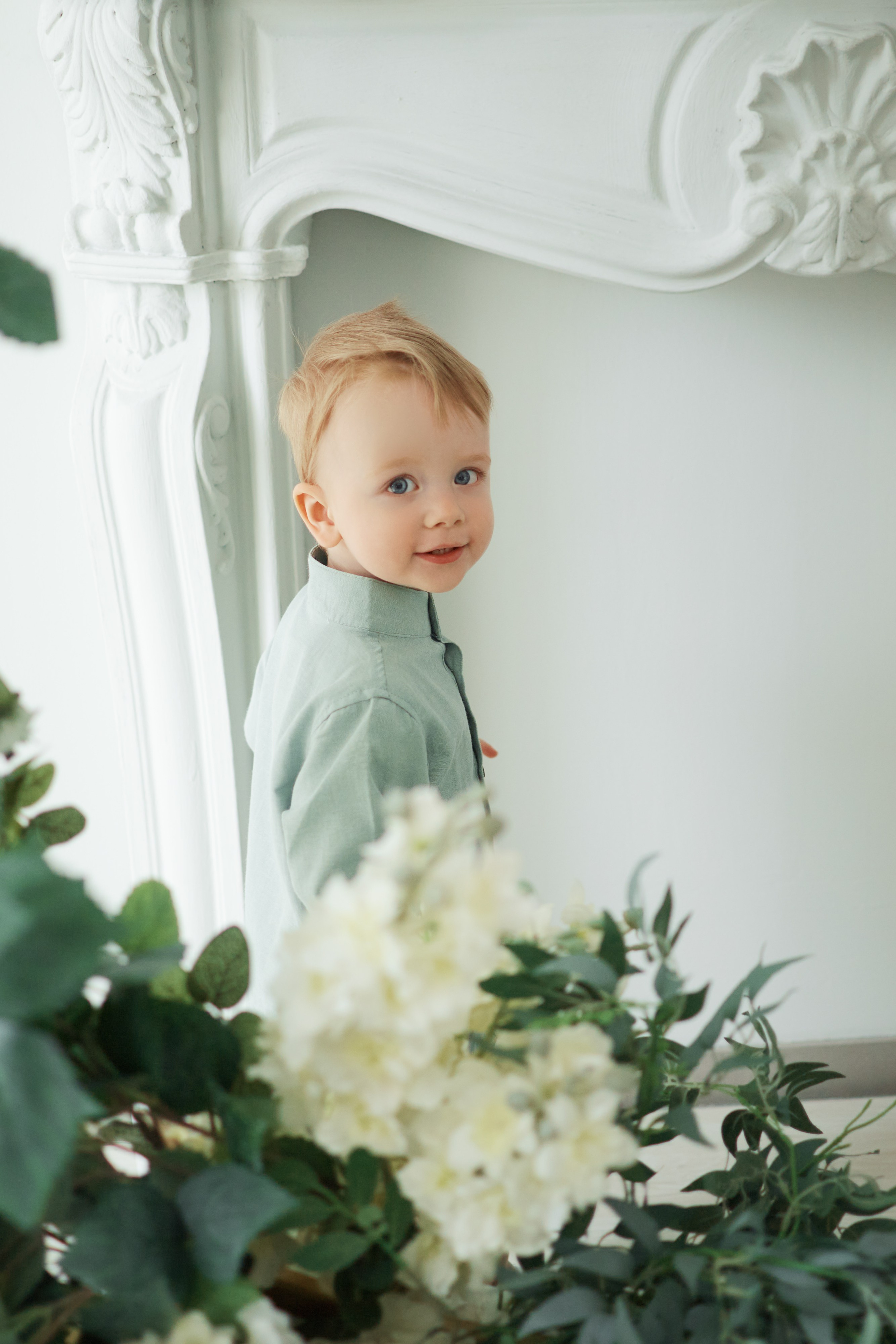 Цветочные малыши. Портретный фотограф в Саратове Кристина Бузаева