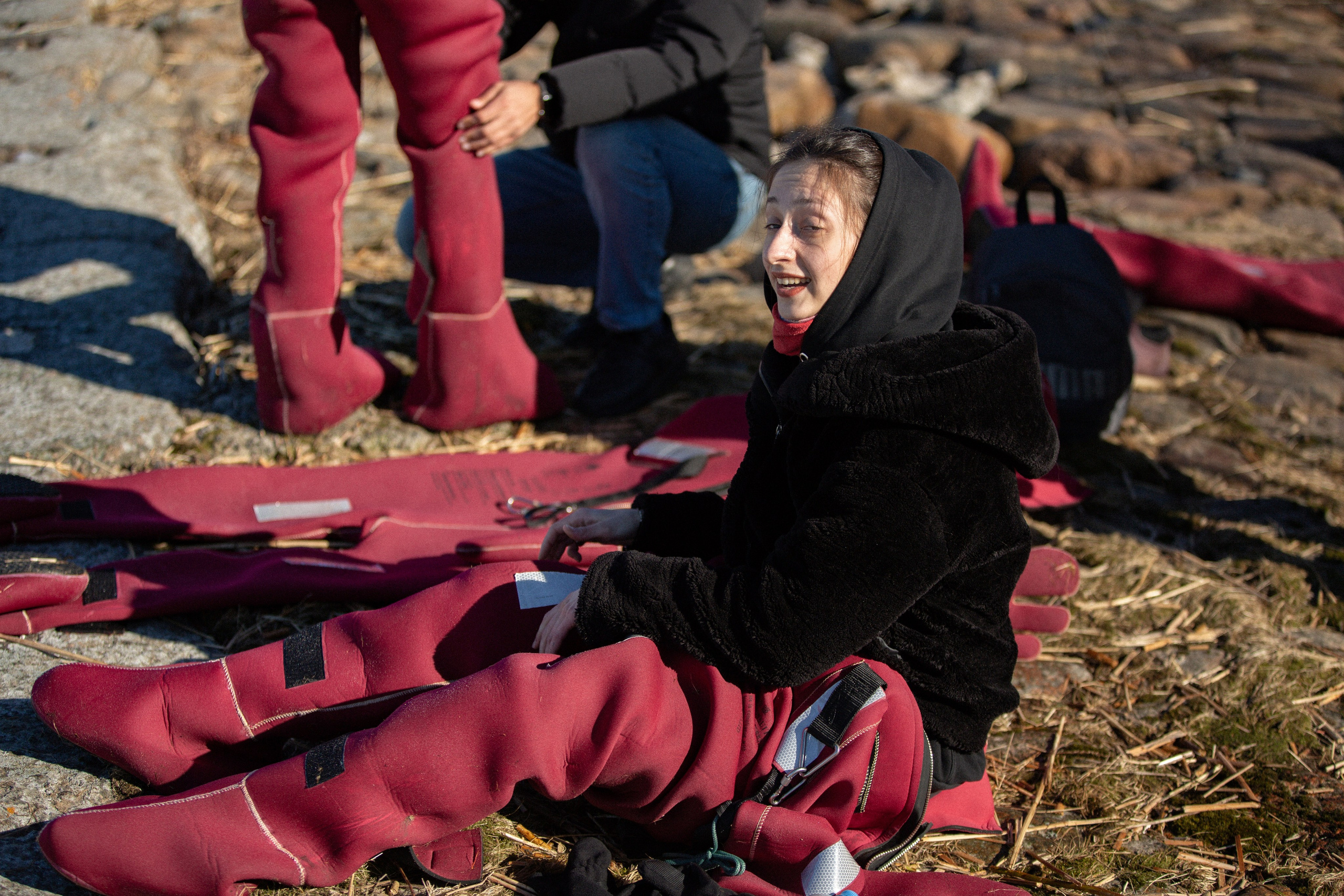 Ice floating. Снимаю съемки