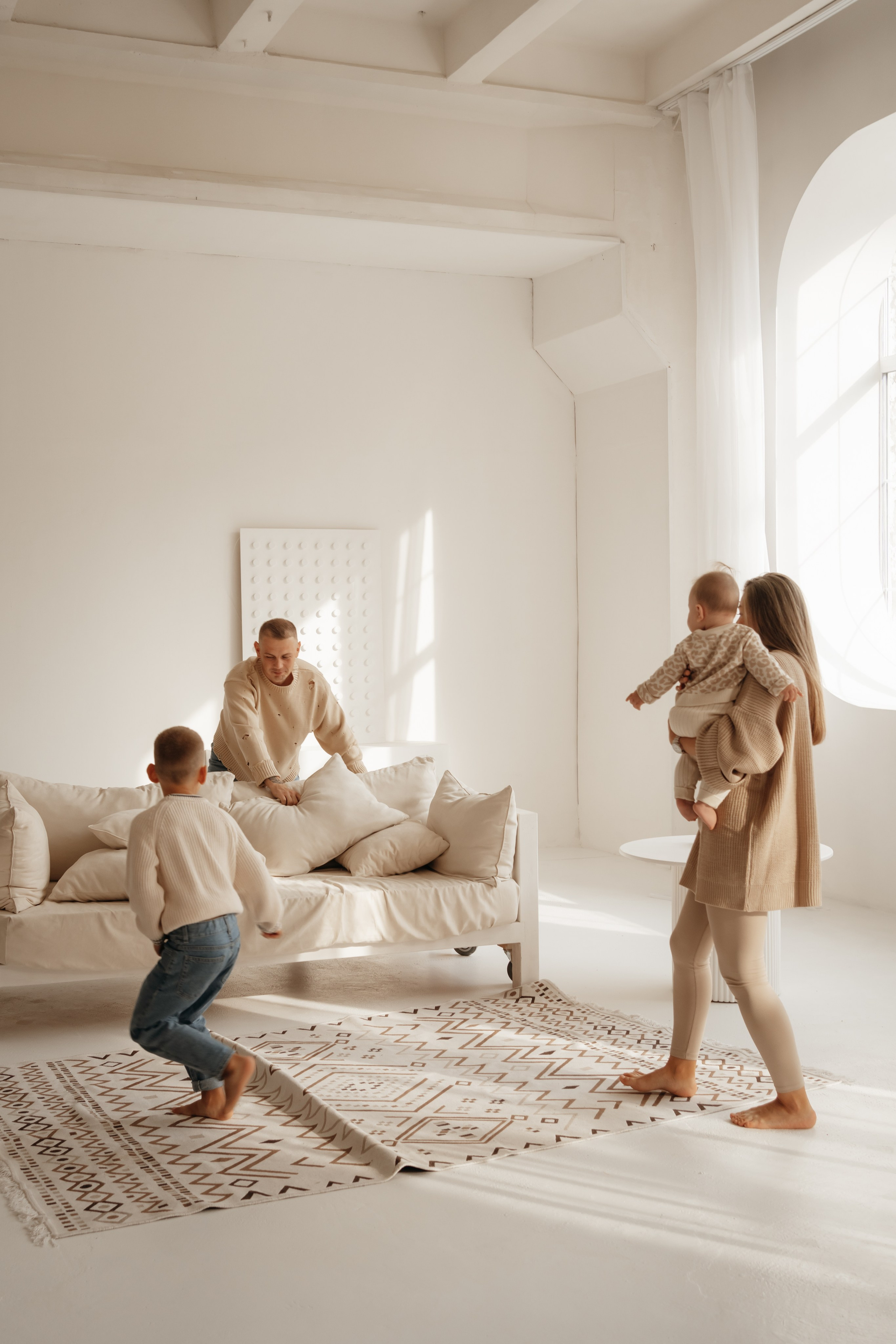 Семейная и детская фотосъемка в студии в Архангельске. Портретный и свадебный фотограф в Архангельске Елизавета Стрекаловская