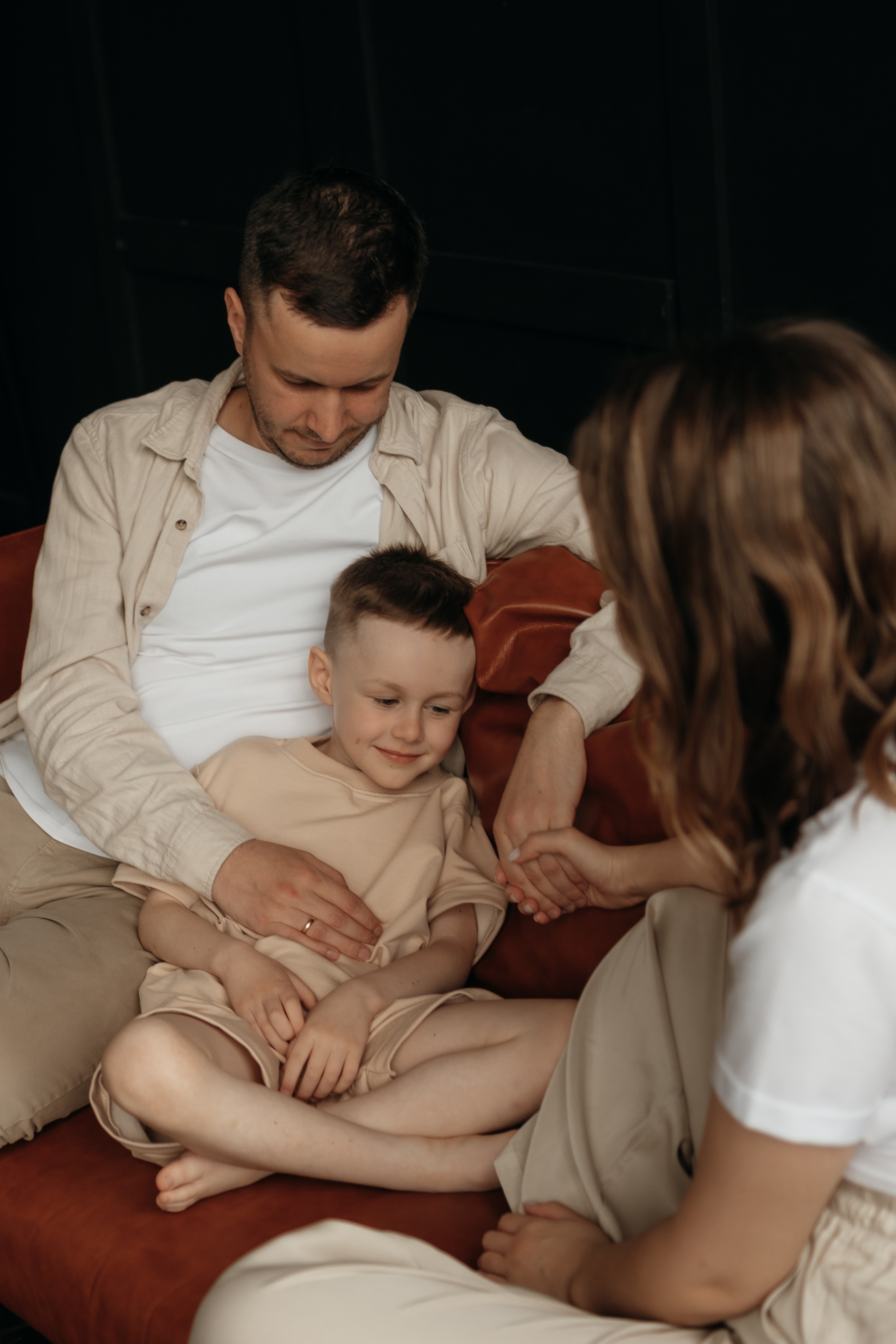 Семейная и детская фотосъемка в студии в Архангельске. Портретный и свадебный фотограф в Архангельске Елизавета Стрекаловская