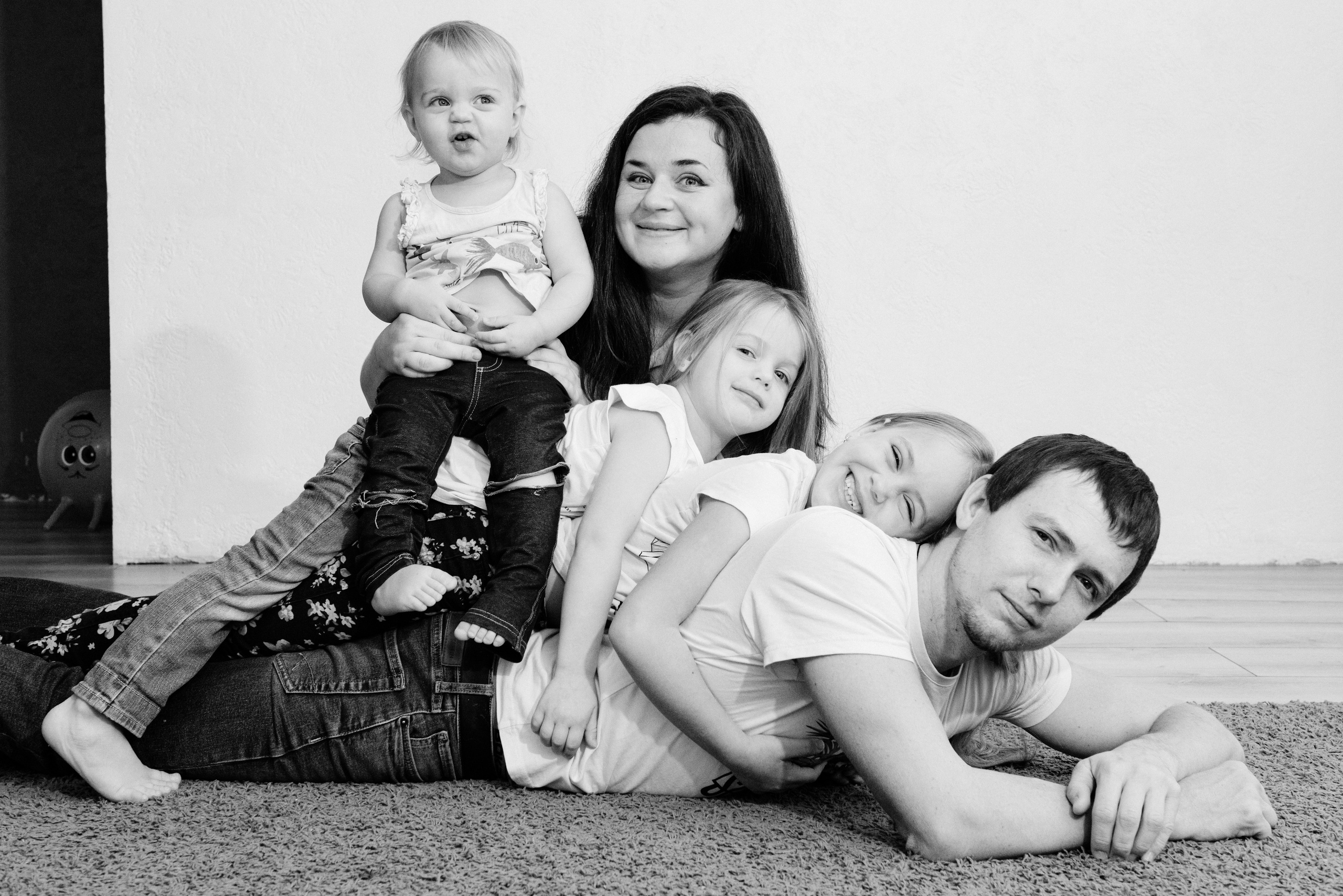 Домашняя семейная фотосъёмка. Семейный фотограф Василий Свешников