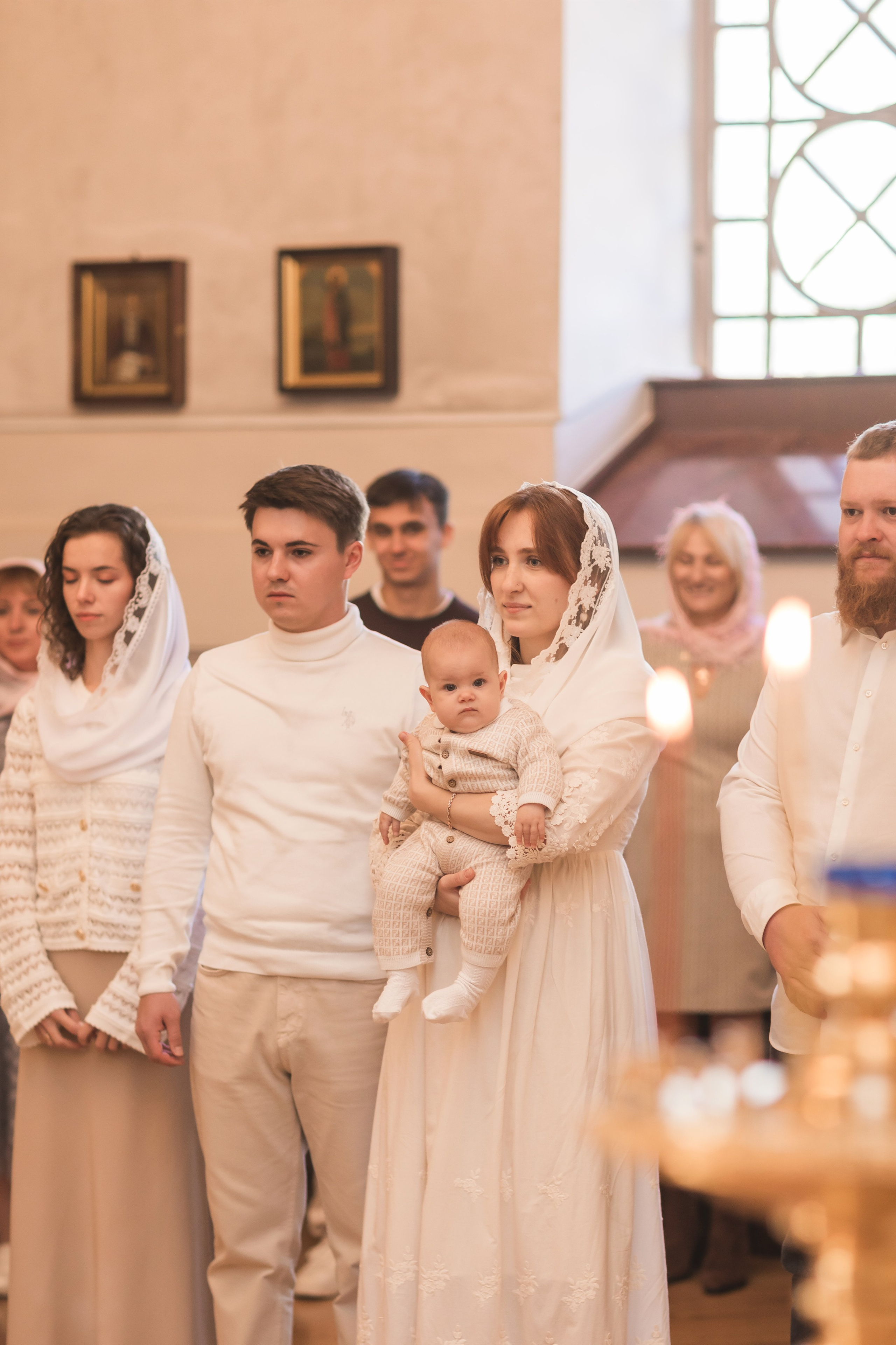 Крещение. Семейный и детский фотограф Краснодар Валерия Власенко