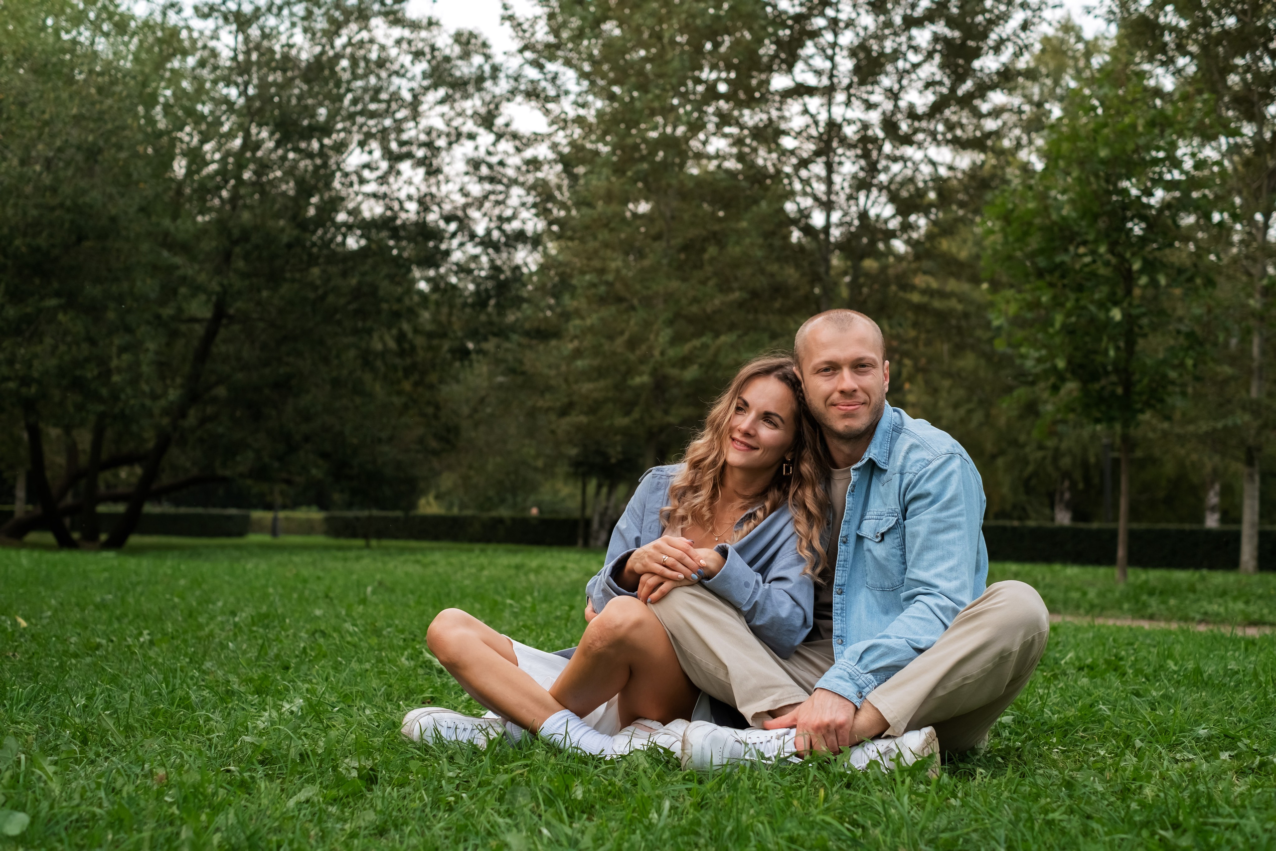Семейная прогулка в парке. Семейный и детский фотограф в Мелитополе /Наталья Зацеркляная