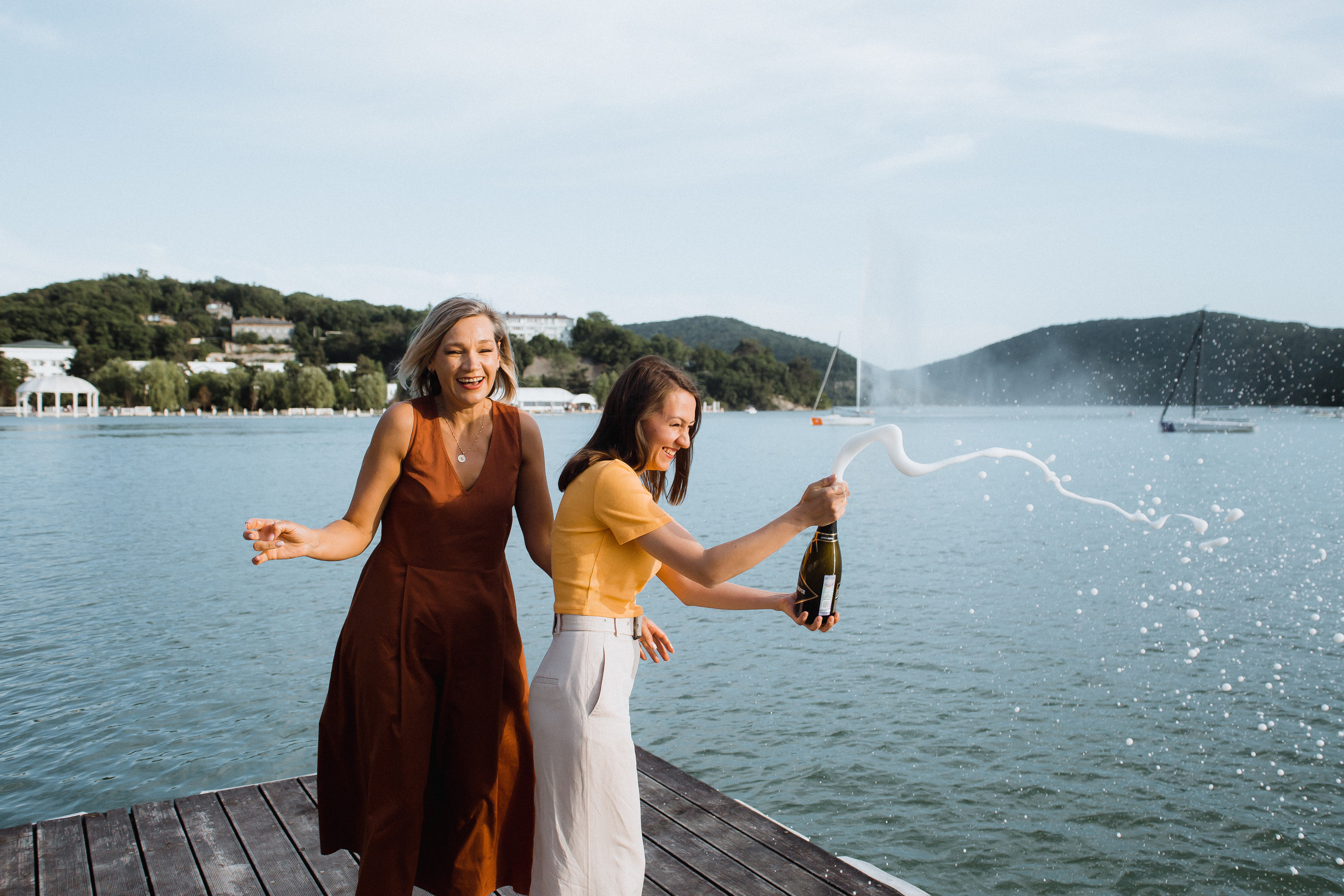 Прогулка по Абрау Дюрсо / Мама и дочь. Свадебный и семейный фотограф в Анапе/Новороссийске Виктория Чайка