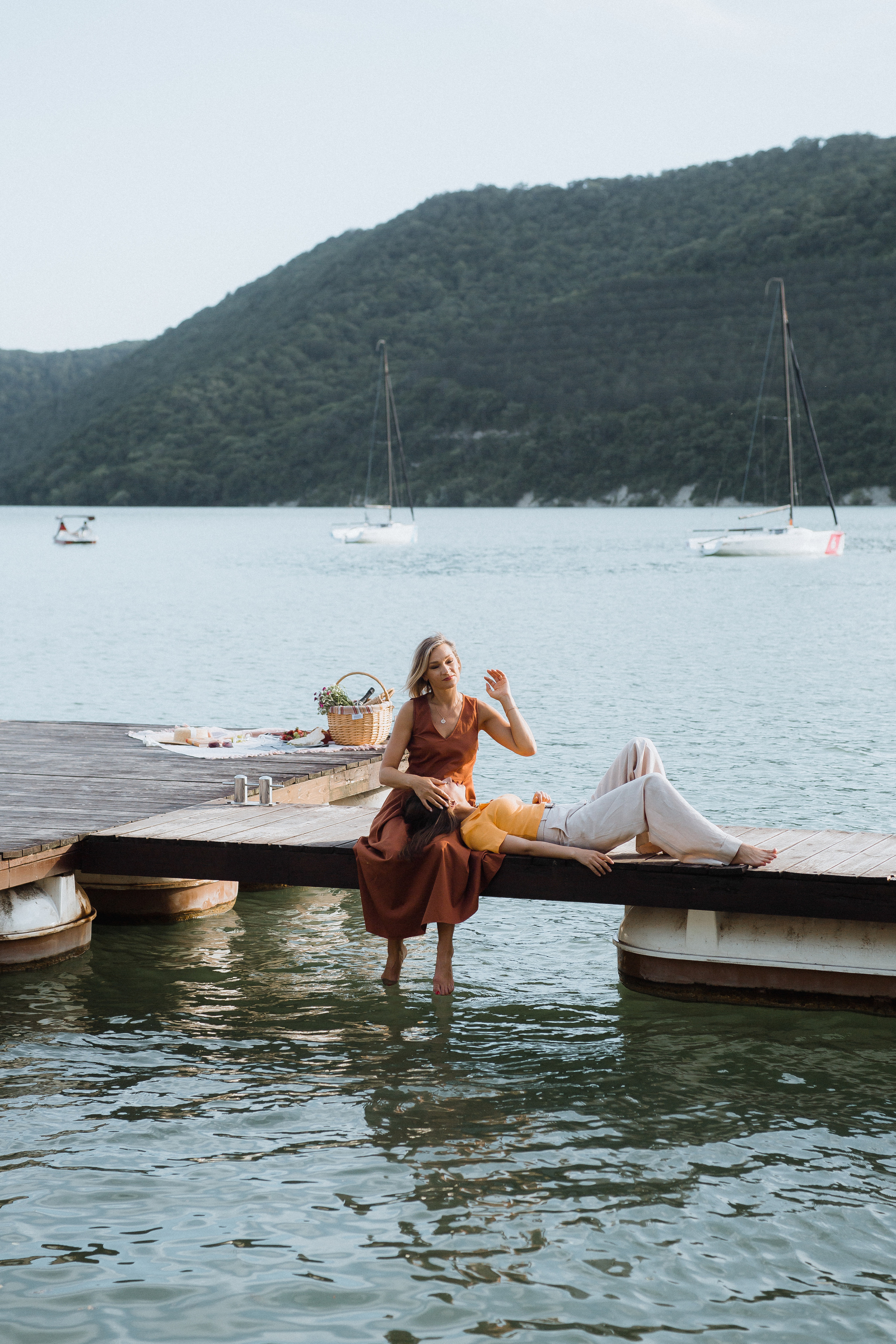 Прогулка по Абрау Дюрсо / Мама и дочь. Свадебный и семейный фотограф в Анапе/Новороссийске Виктория Чайка