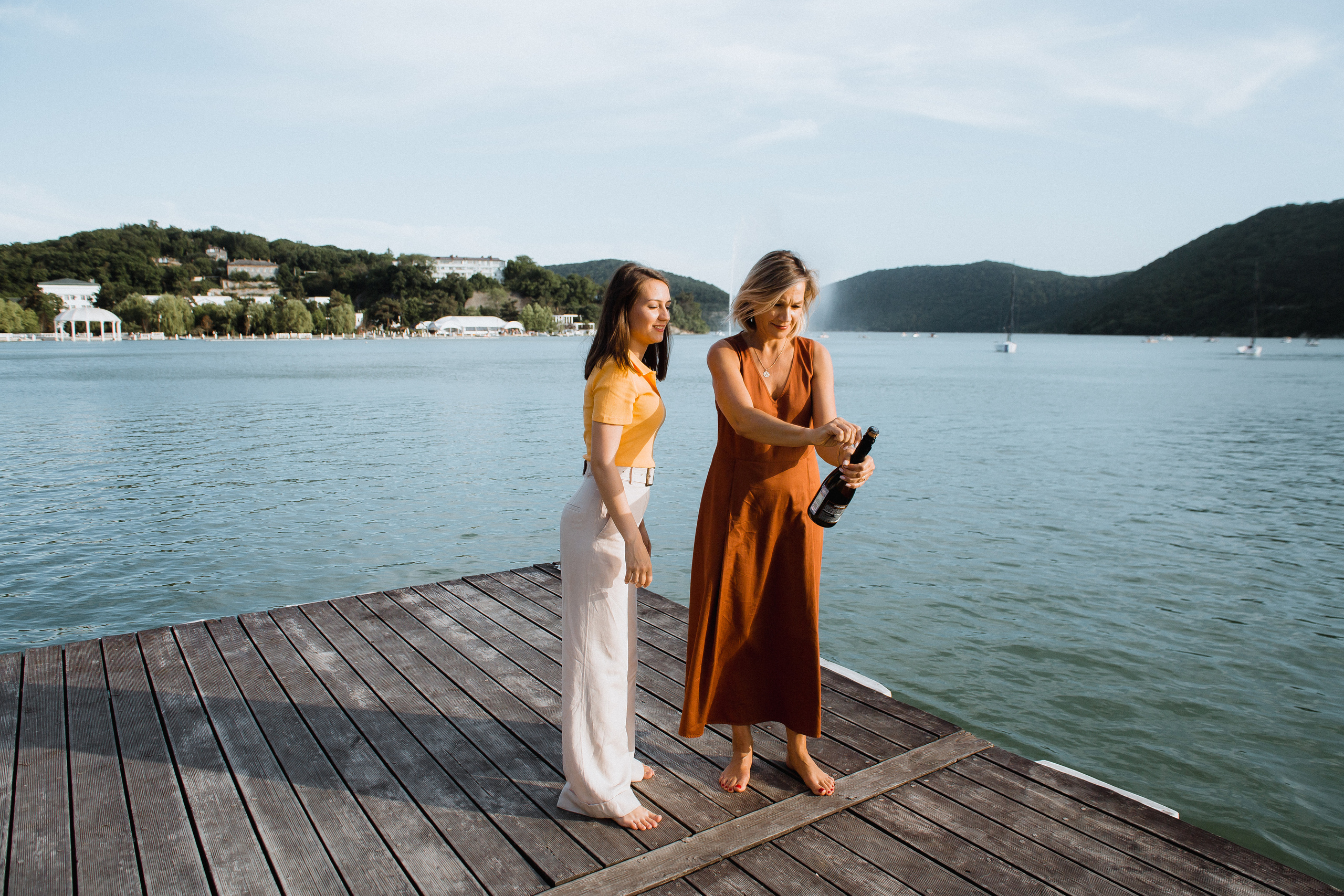 Прогулка по Абрау Дюрсо / Мама и дочь. Свадебный и семейный фотограф в Анапе/Новороссийске Виктория Чайка