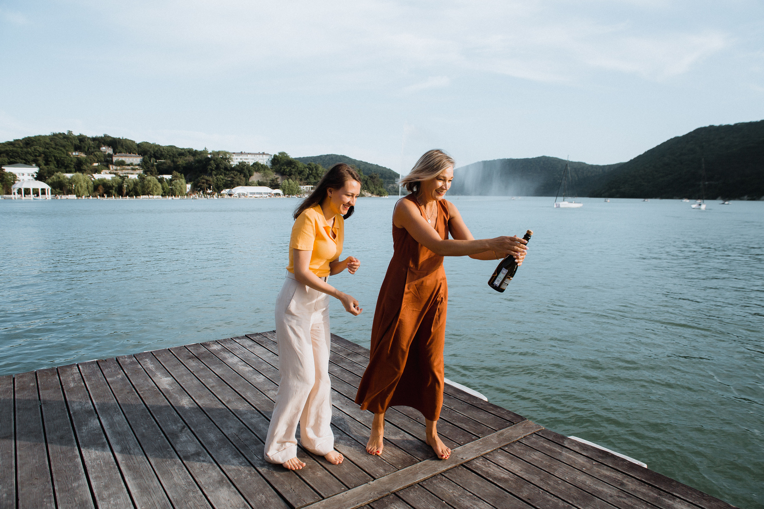 Прогулка по Абрау Дюрсо / Мама и дочь. Свадебный и семейный фотограф в Анапе/Новороссийске Виктория Чайка