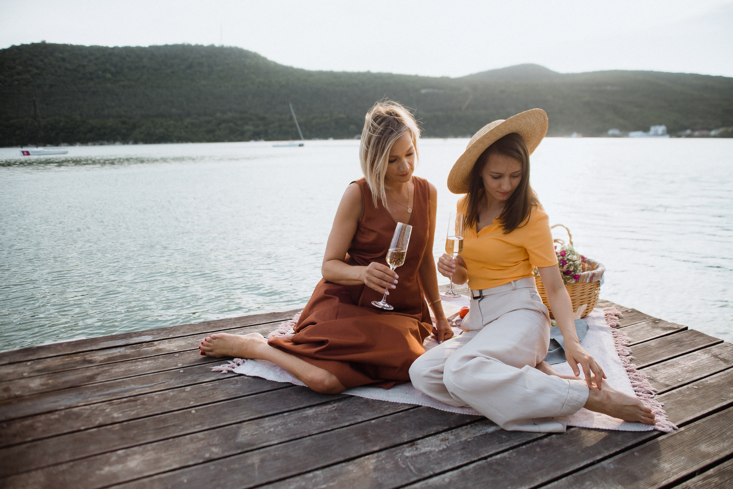 Прогулка по Абрау Дюрсо / Мама и дочь. Свадебный и семейный фотограф в Анапе/Новороссийске Виктория Чайка
