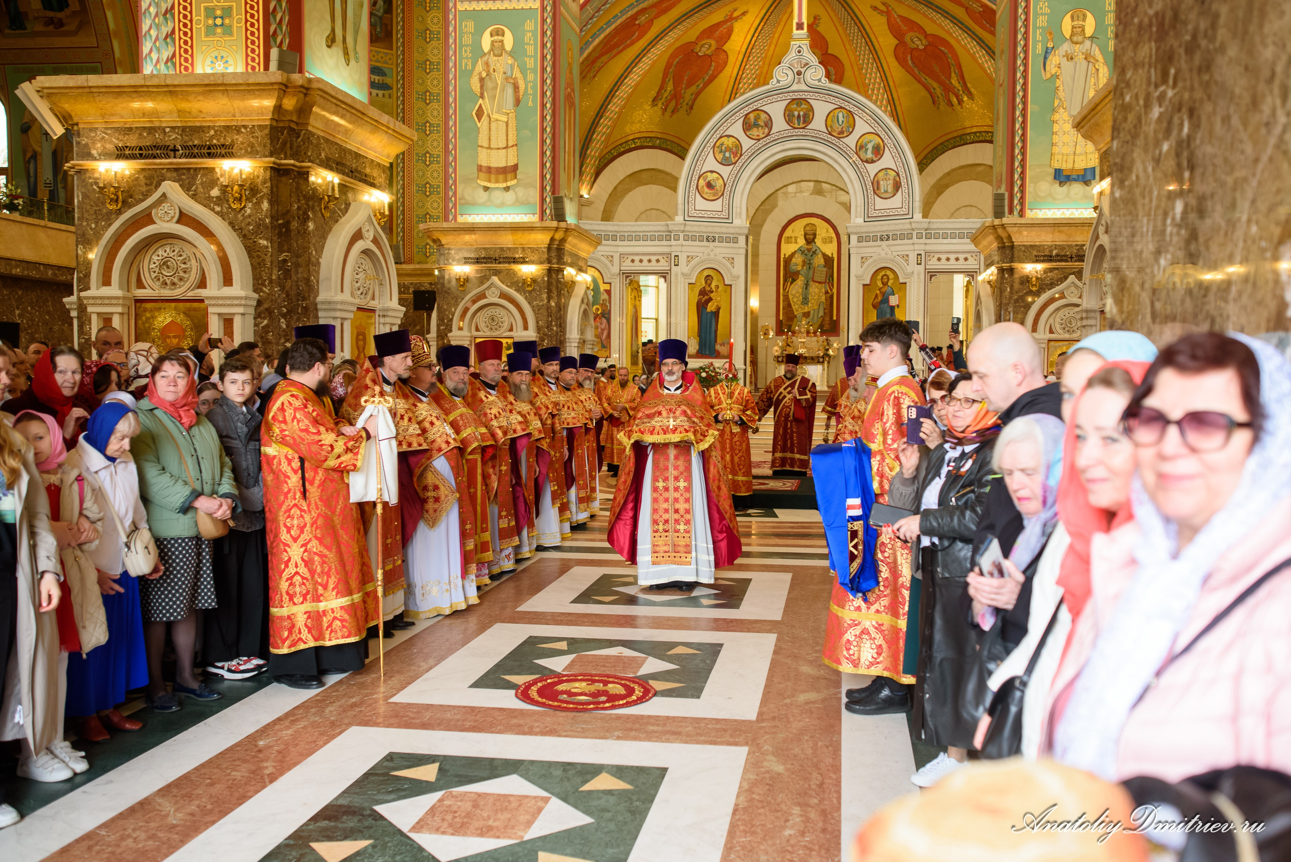 Служба на 40-летие Калининградской епархии. Фотограф  Крещения и Венчания Калининград