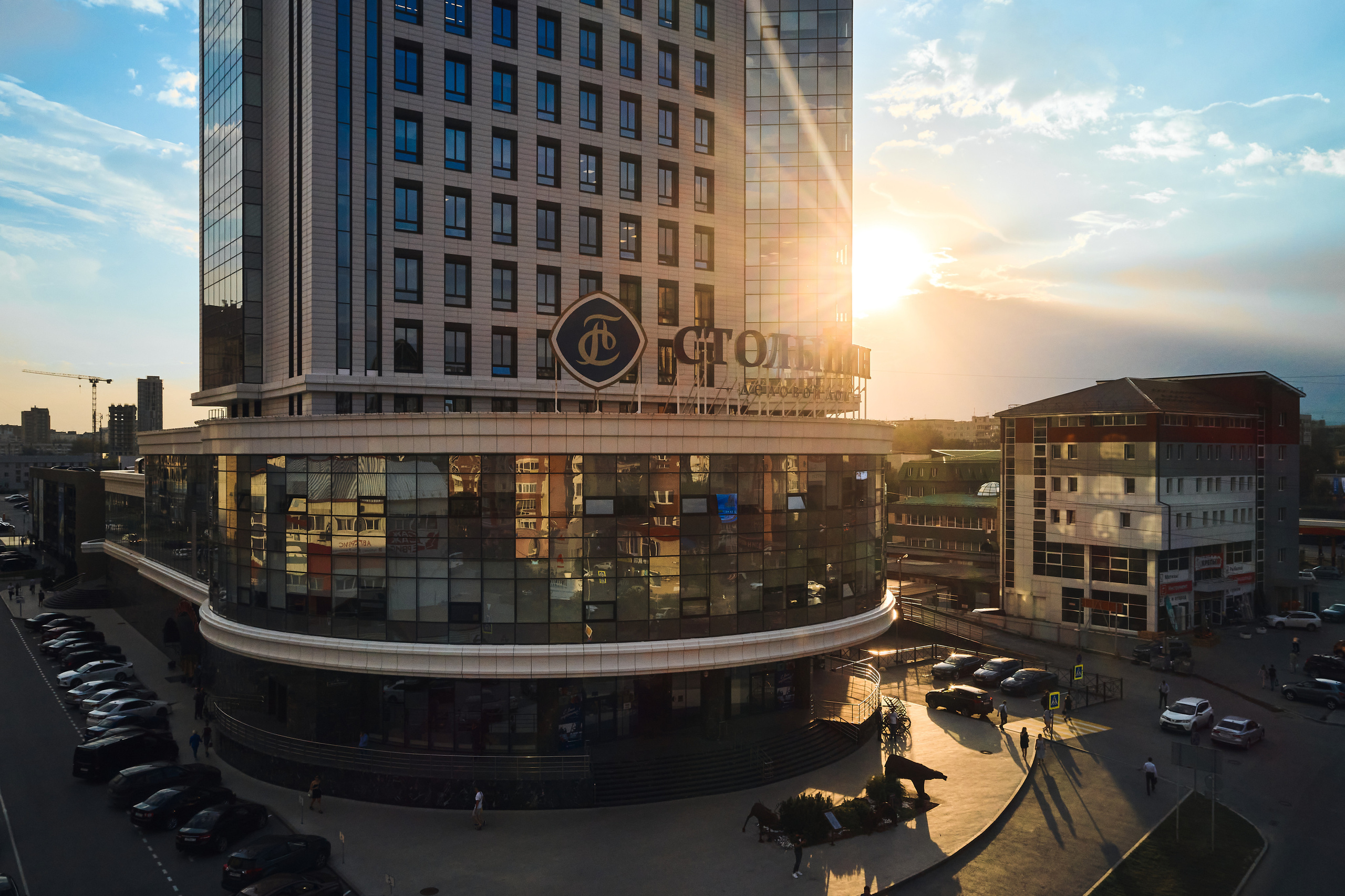 БЦ Столыпин. Бизнес портрет Аэросъемка Интерьерная съемка Тюмень