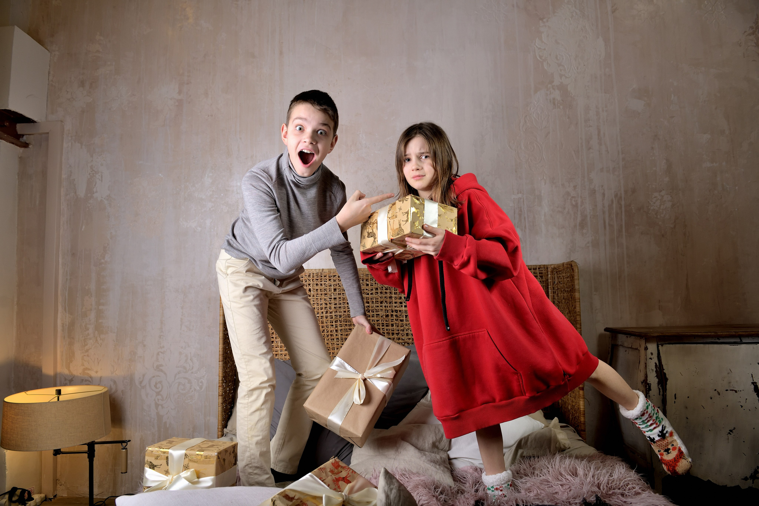 Семейные новогодние фотосесии