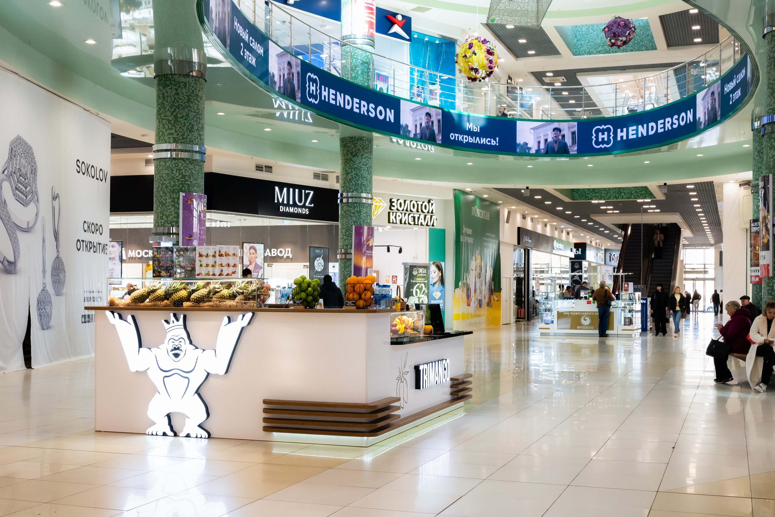 Интерьерная съёмка Торгового квартала. Фотограф/видеограф Богдан Голованов