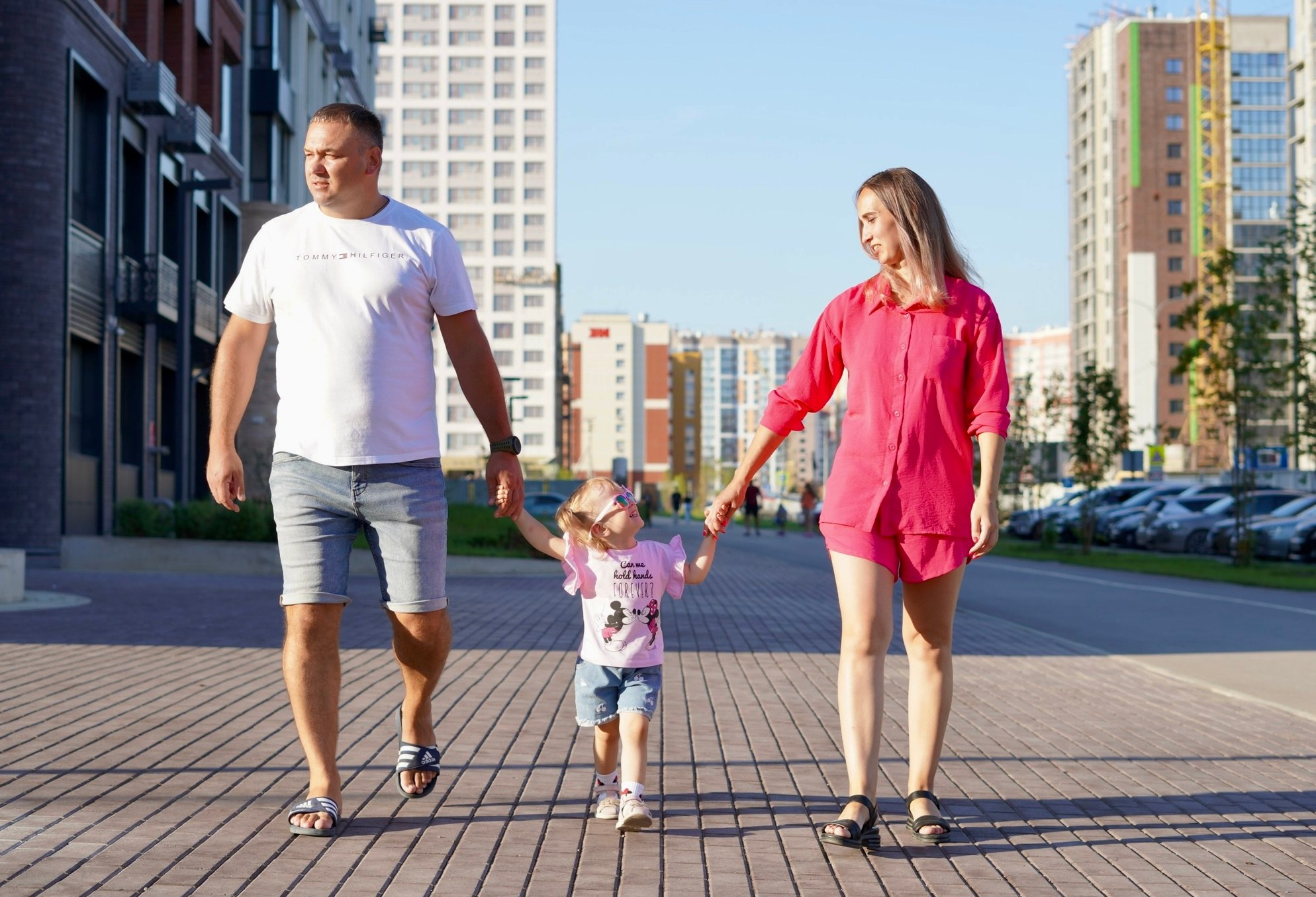 Семейная прогулочная фотосессия. Фотограф в Барнауле, Полина Черкасова