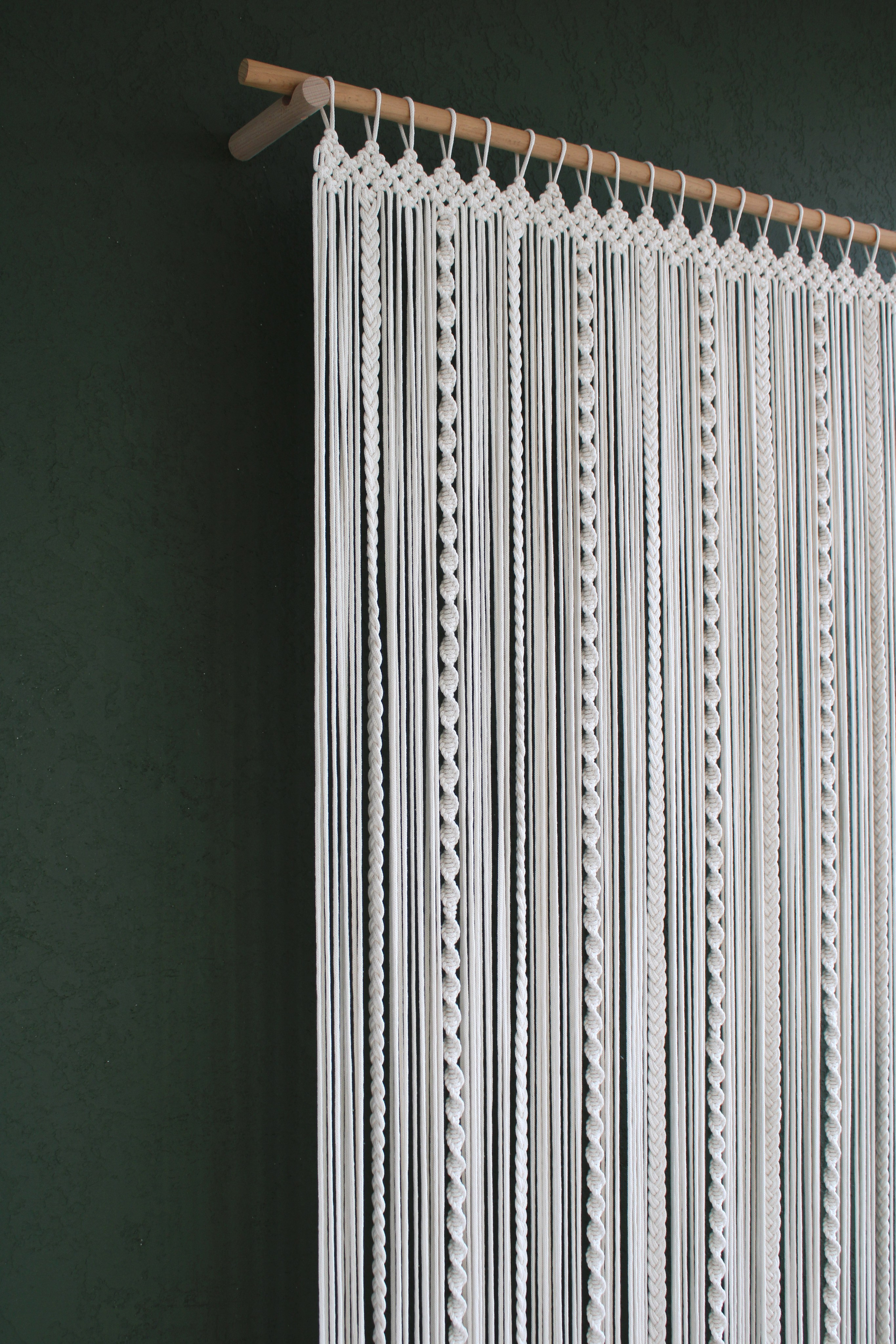 Шторы. Авторские тканые полотна из натуральных материалов